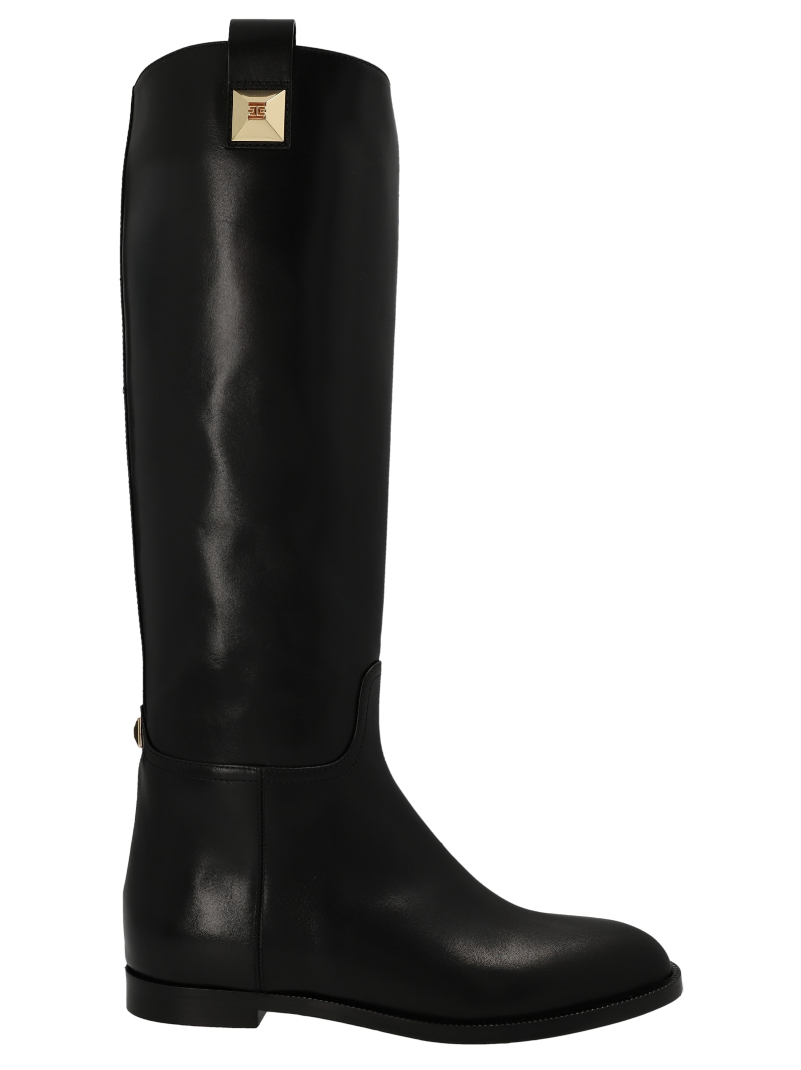 Leather Boots Elisabetta Franchi