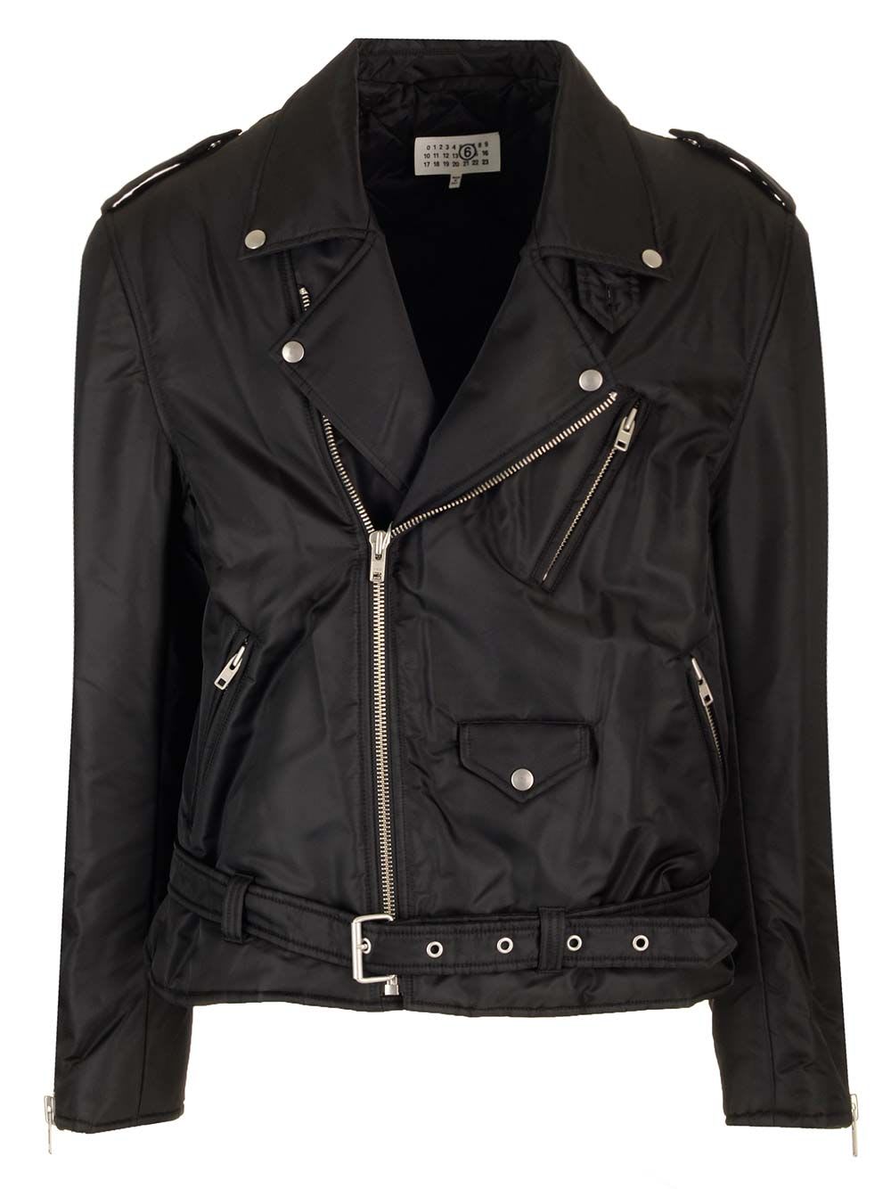 Faux Leather Biker Jacket