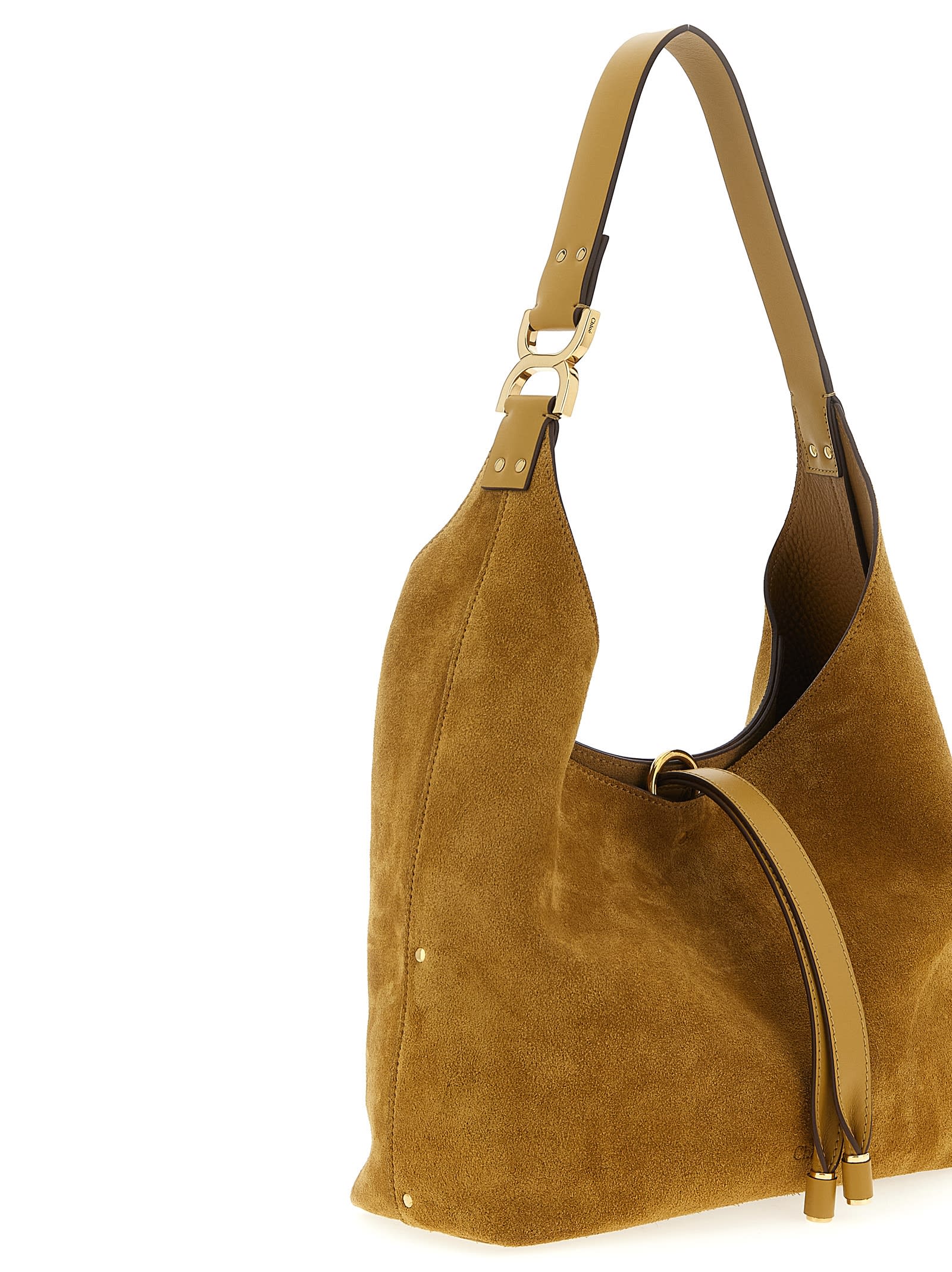 Chloé Small Shoulder Bag Adjustable Strap In Orange