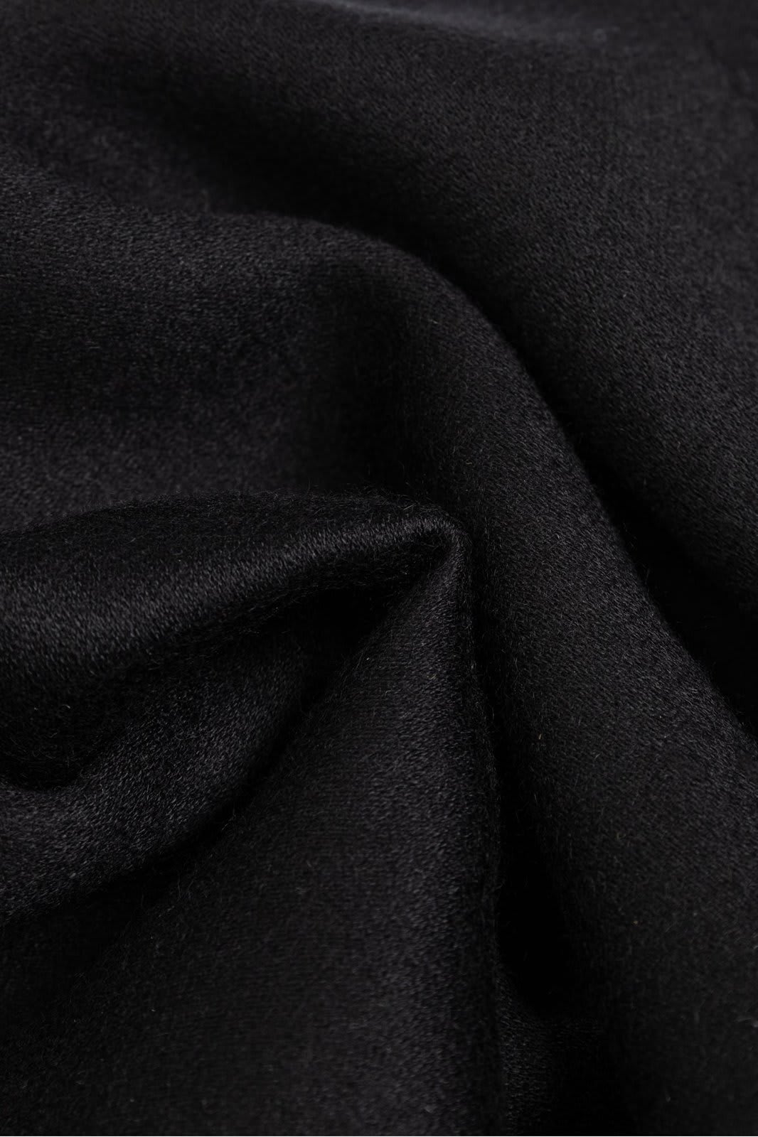 Shop Saint Laurent Cassandre Scarf In Black