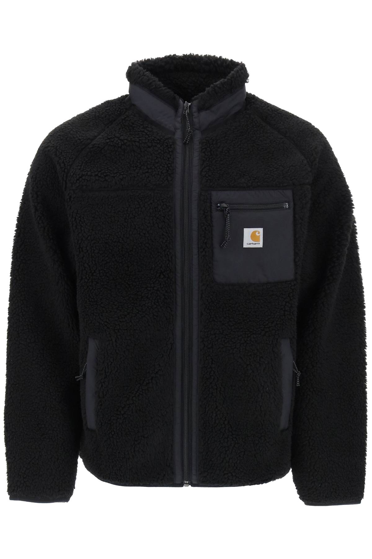 Shop Carhartt Prentis Liner Sherpa-fleece Jacket In Black