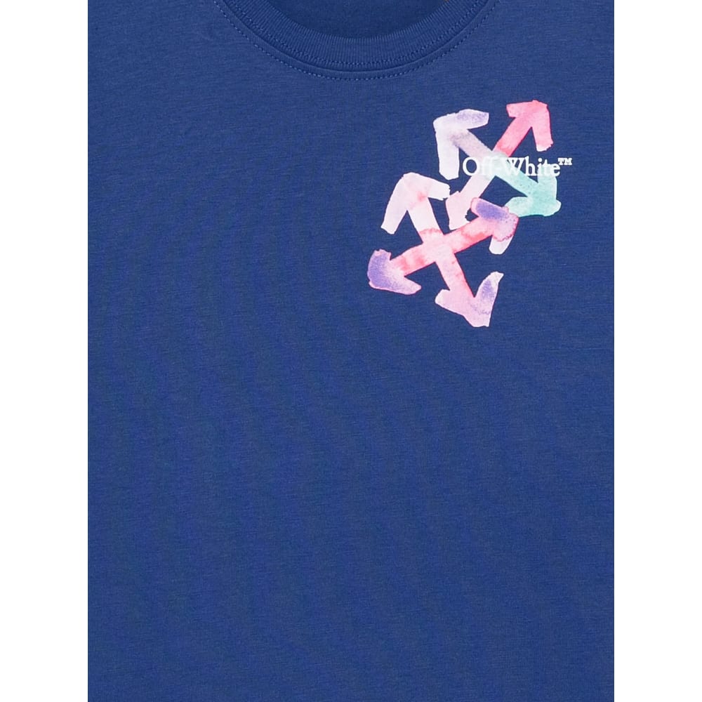 Off-white T-shirt In Blue