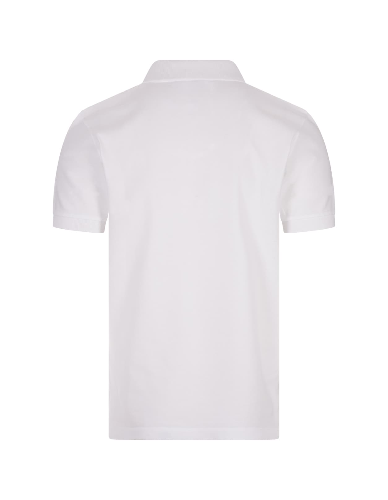 Shop Dsquared2 White Tennis Fit Polo Shirt