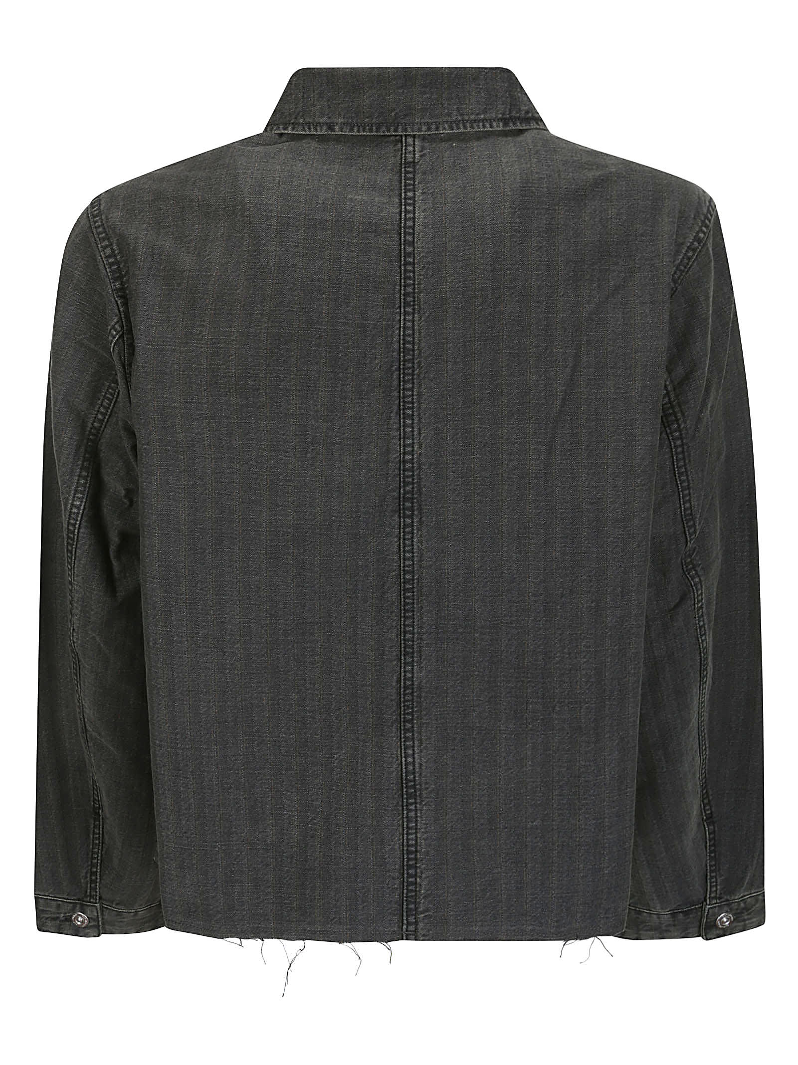 Shop Our Legacy Cut Rebirth Jacket In Washed Grey