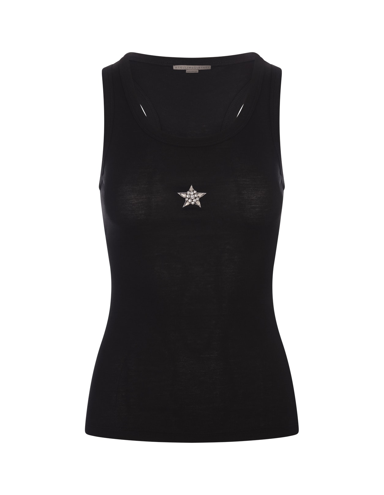 Stella McCartney Black Stella Tank Top