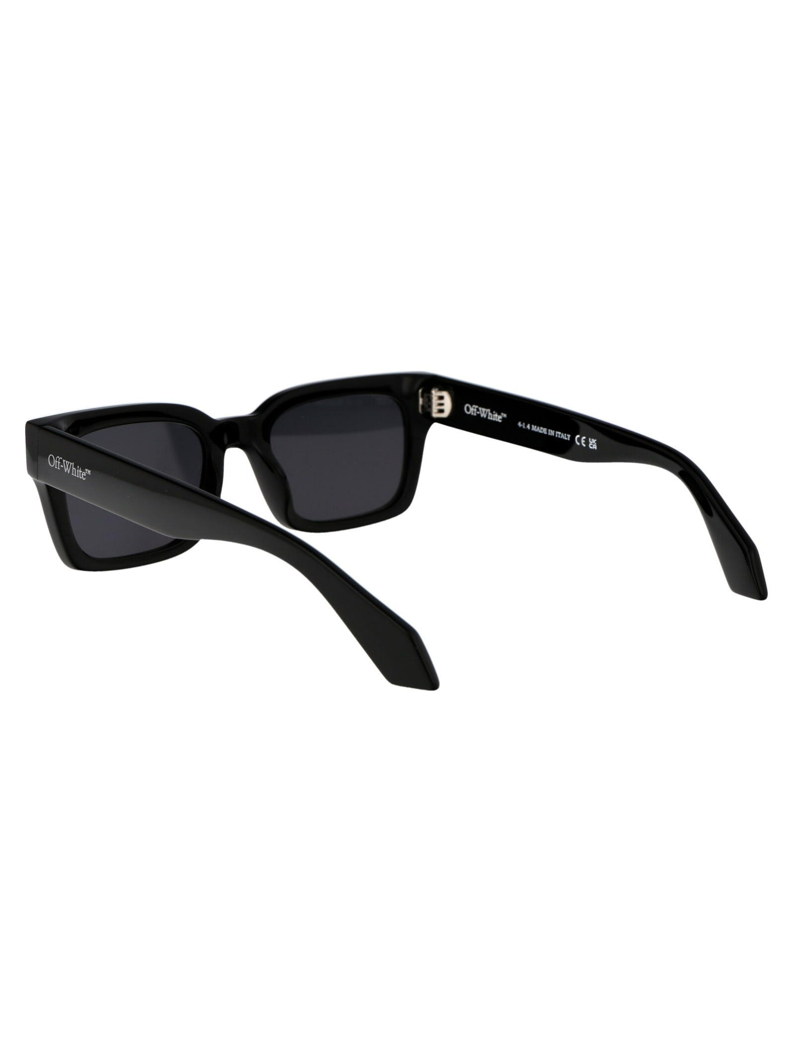 Shop Off-white Midland Sunglasses In 1007 Black