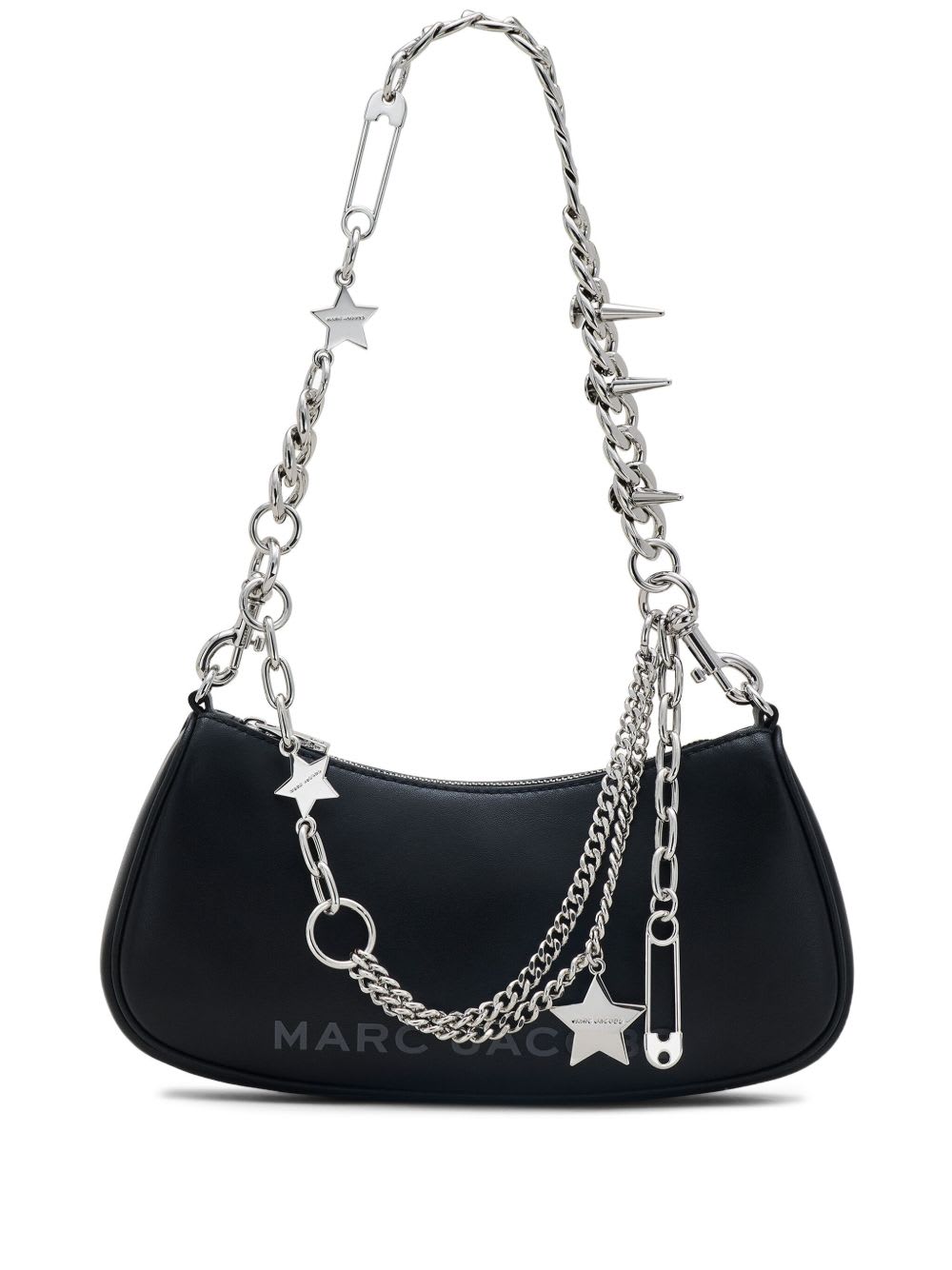 Marc Jacobs Leather Shoulder Bag In Black