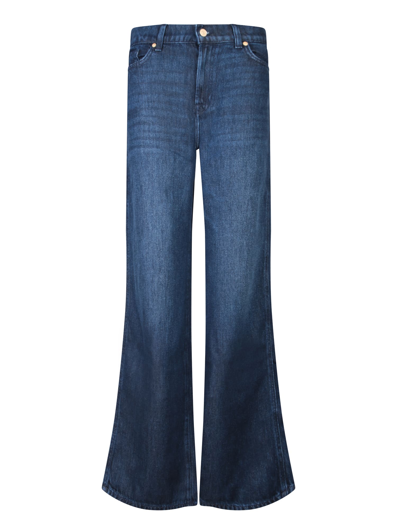 Shop 7 For All Mankind Scout Lyocell Blue Jeans