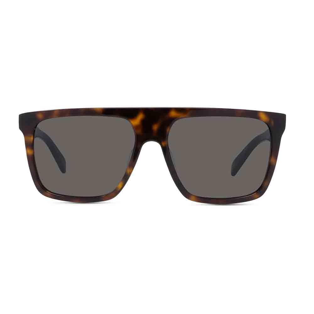 Shop Celine Sunglasses In Marrone/marrone