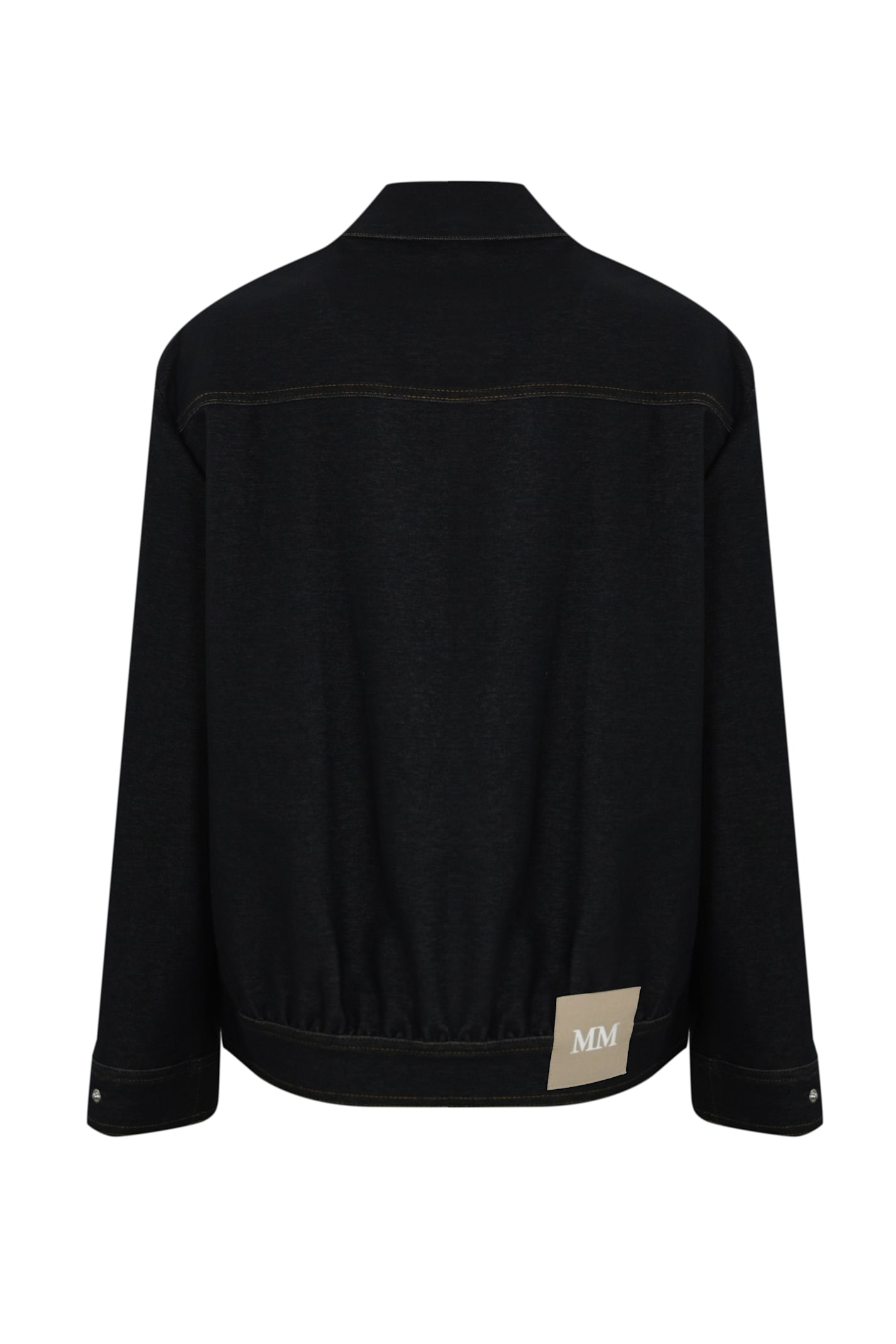 Max Mara Lepre Jacket In Dark Denim In Denim Scuro