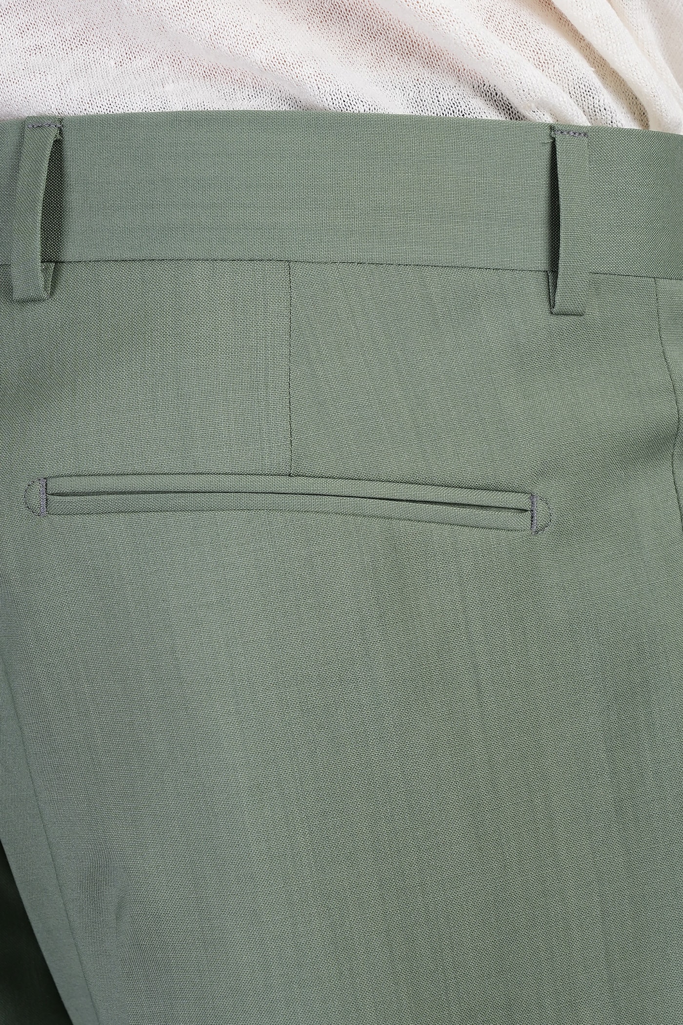 Costumein Valerio Pants In Green Wool In Green