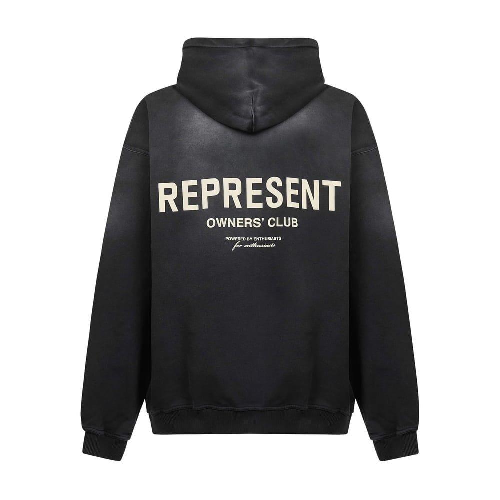 Represent Cotton Sweatshirt In Black