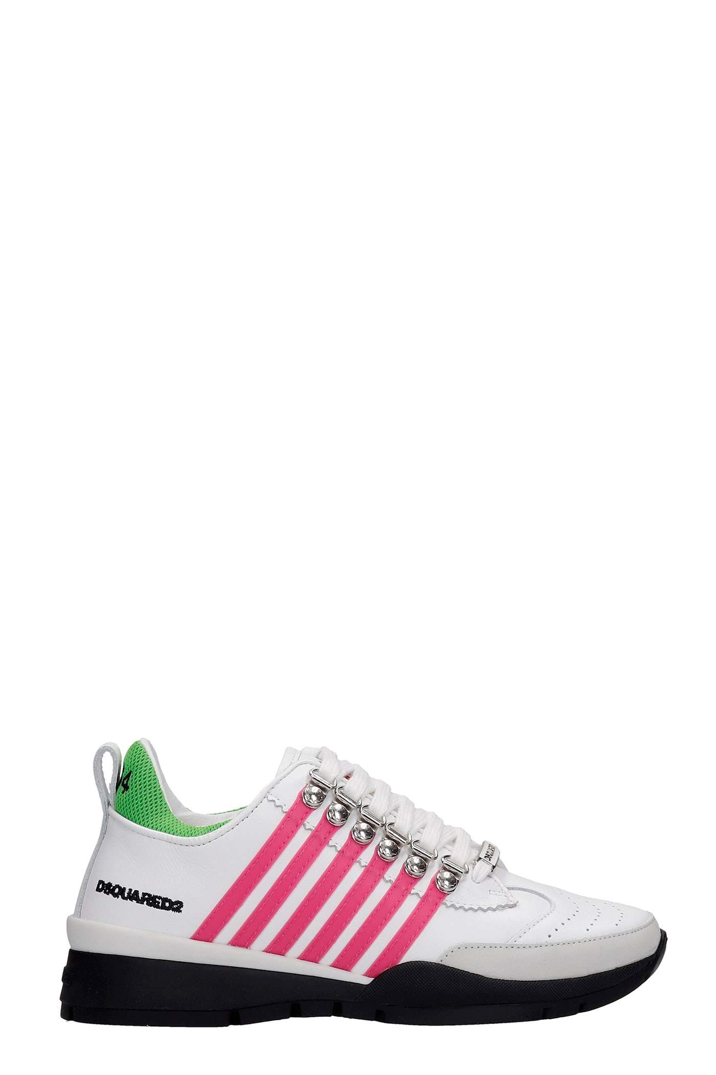 Dsquared2 Sneakers In White Leather