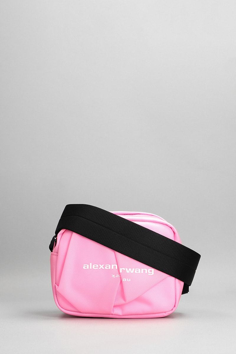 Alexander Wang Wangsport Shoulder Bag In Rose-pink Polyester