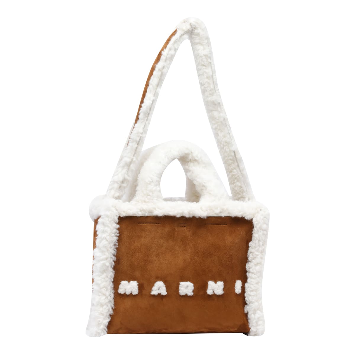 Shop Marni East/west Tote Bag In Brown