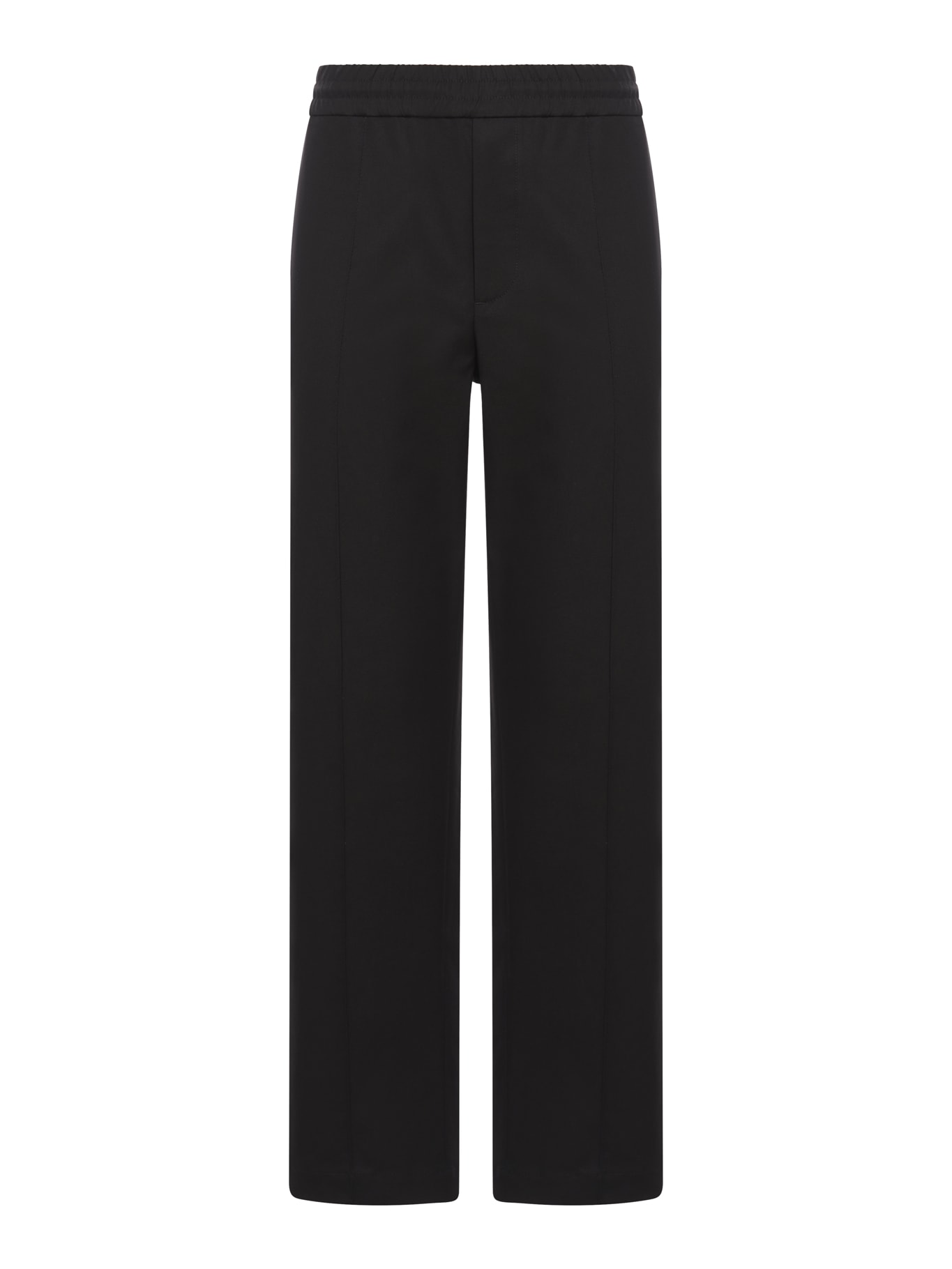 VALENTINO PANTALONE V DETAIL STRETCH COTTON CANVAS