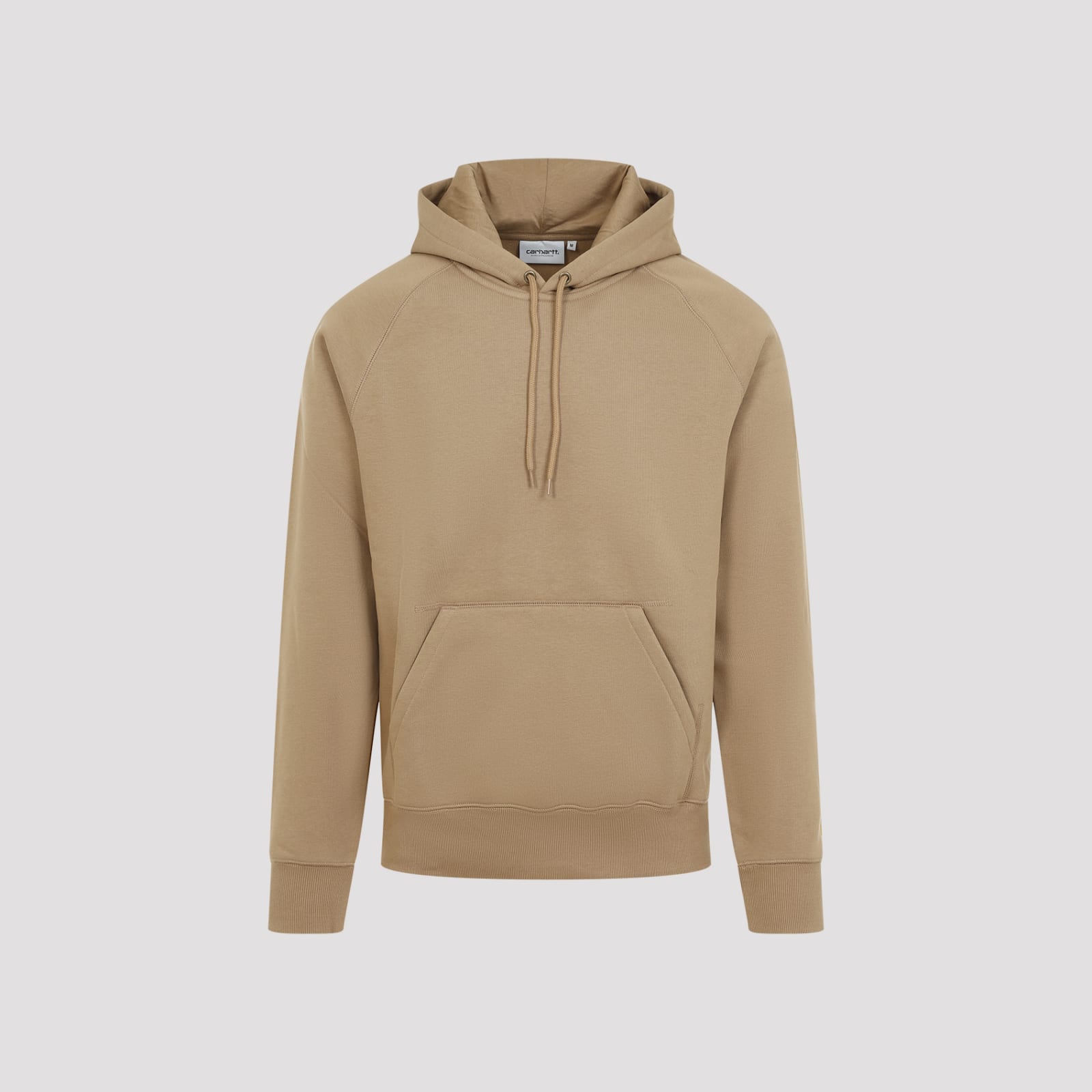 Carhartt Hooded Chase Sweat Camel In Peanut Gold