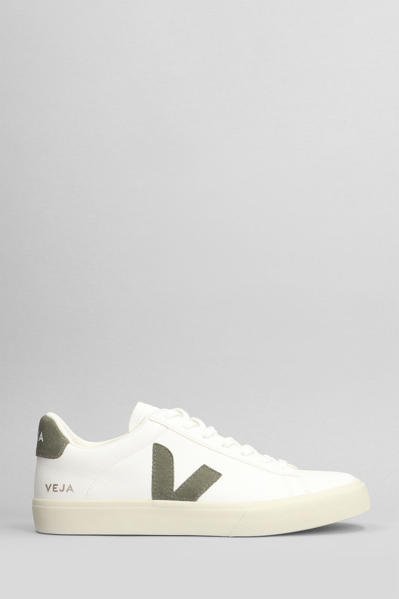 Shop Veja Campo Sneakers In White Leather