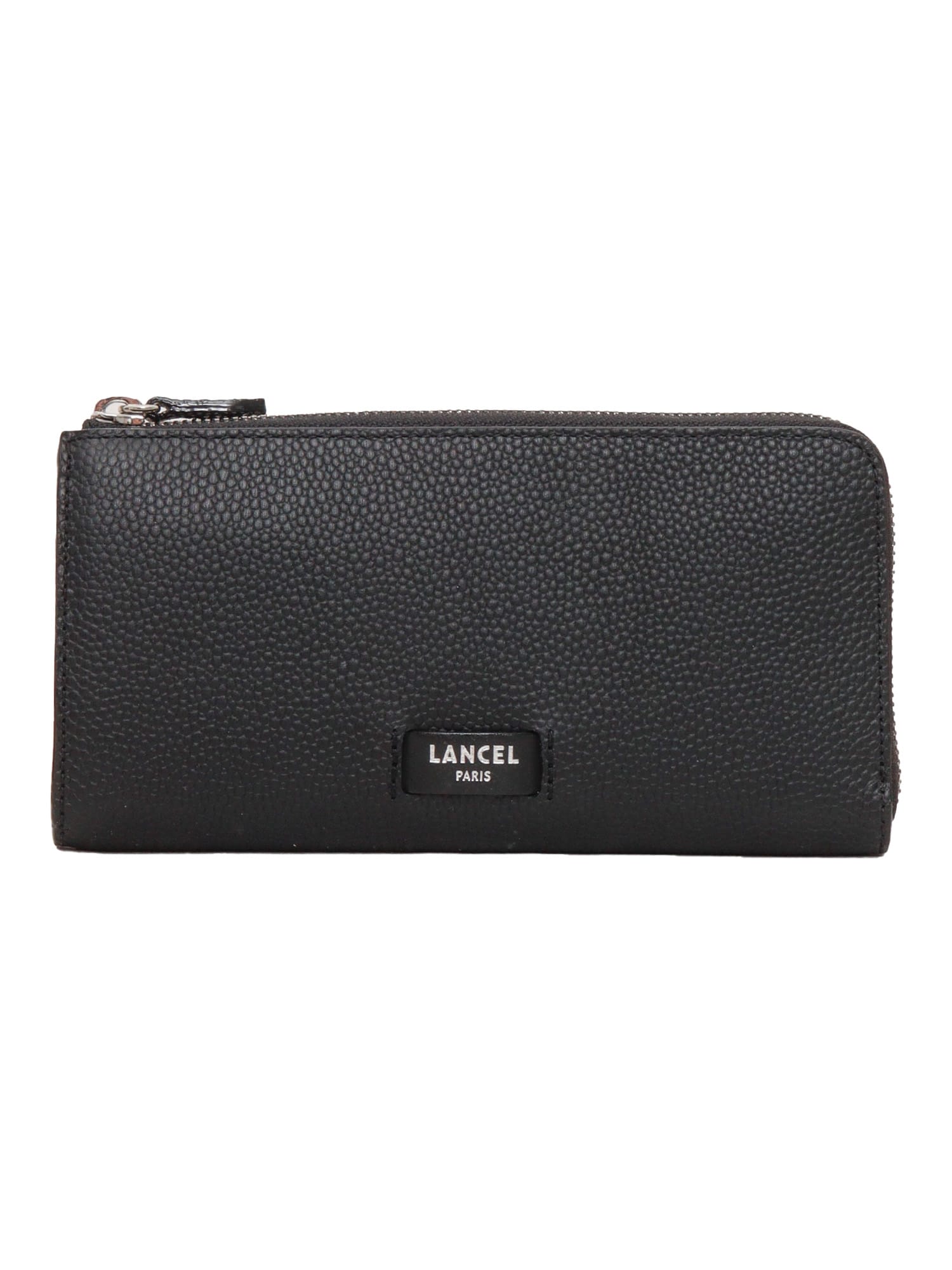 Shop Lancel Black Leather Wallet