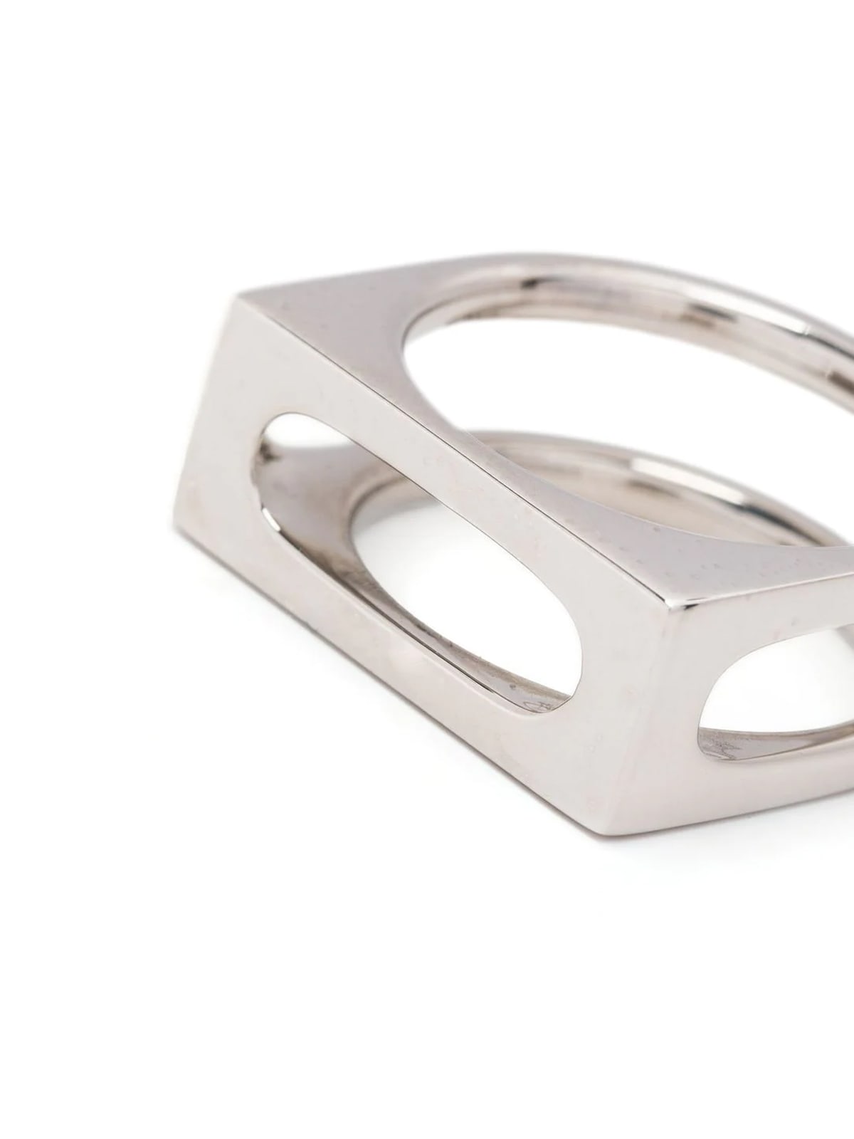 Shop Tom Wood Cage Ring Single In Sterling Silver