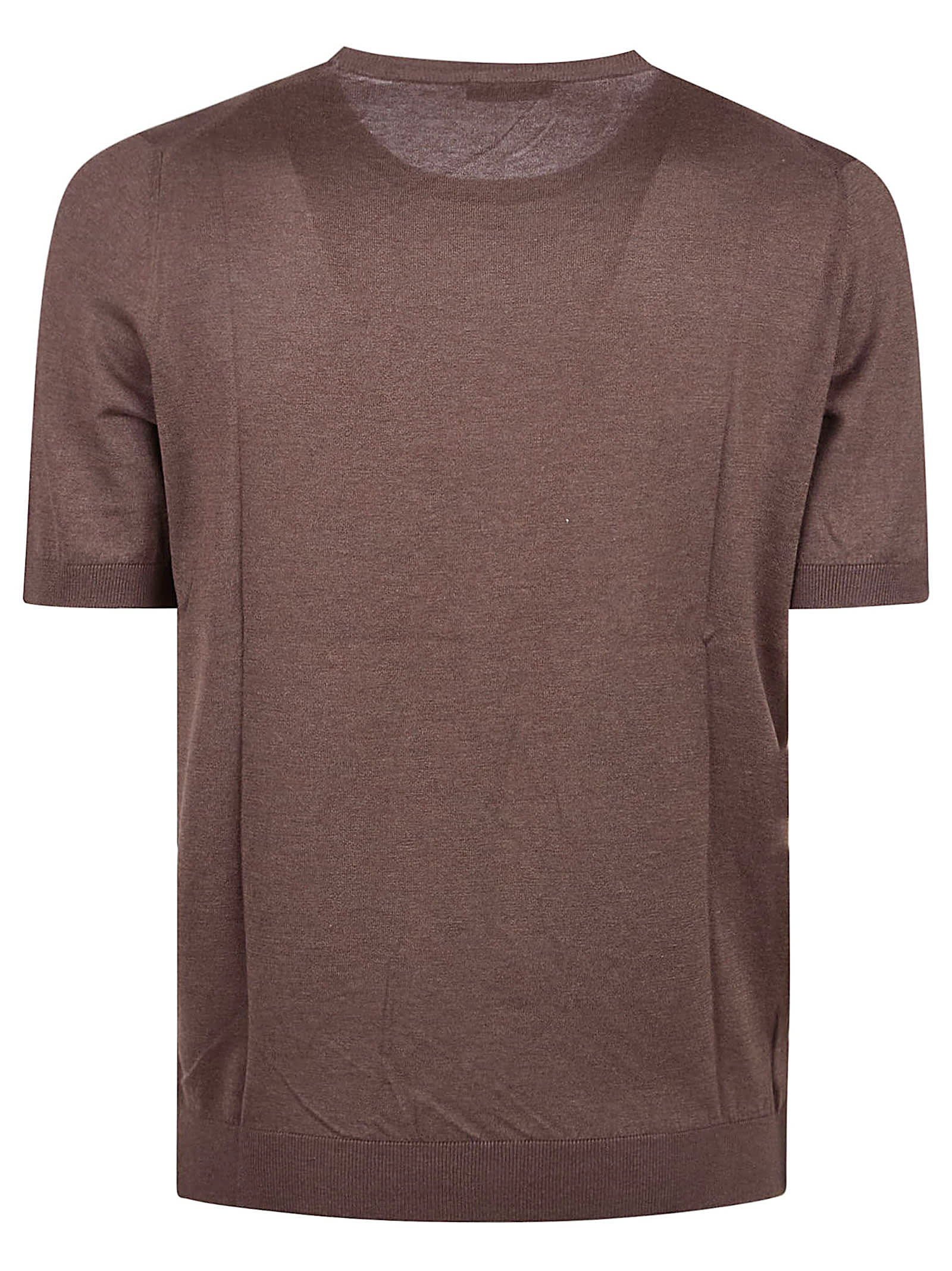 Barba Napoli Barba Tshirt In Marrone
