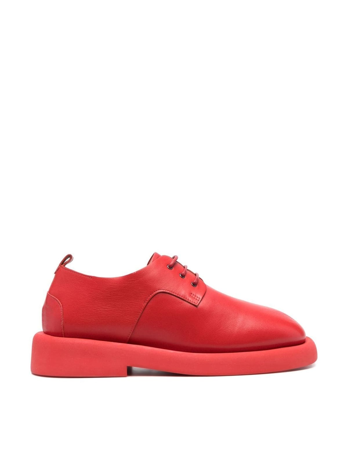 Shop Marsèll Gommello Derby Shoes In Red