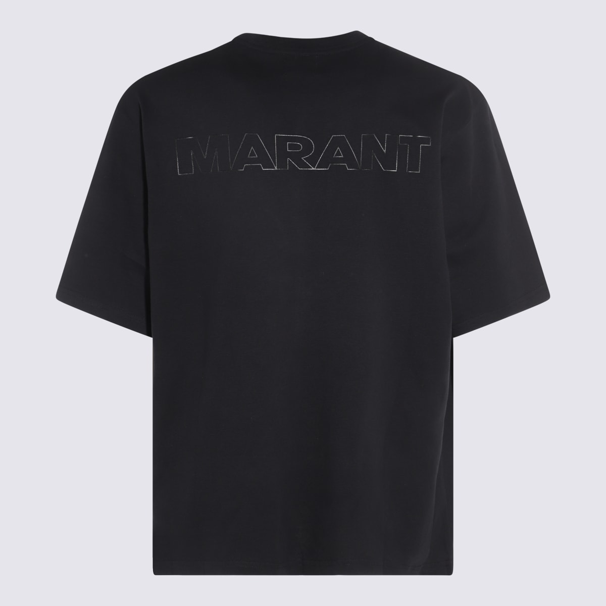 Isabel Marant Black Cotton T-shirt