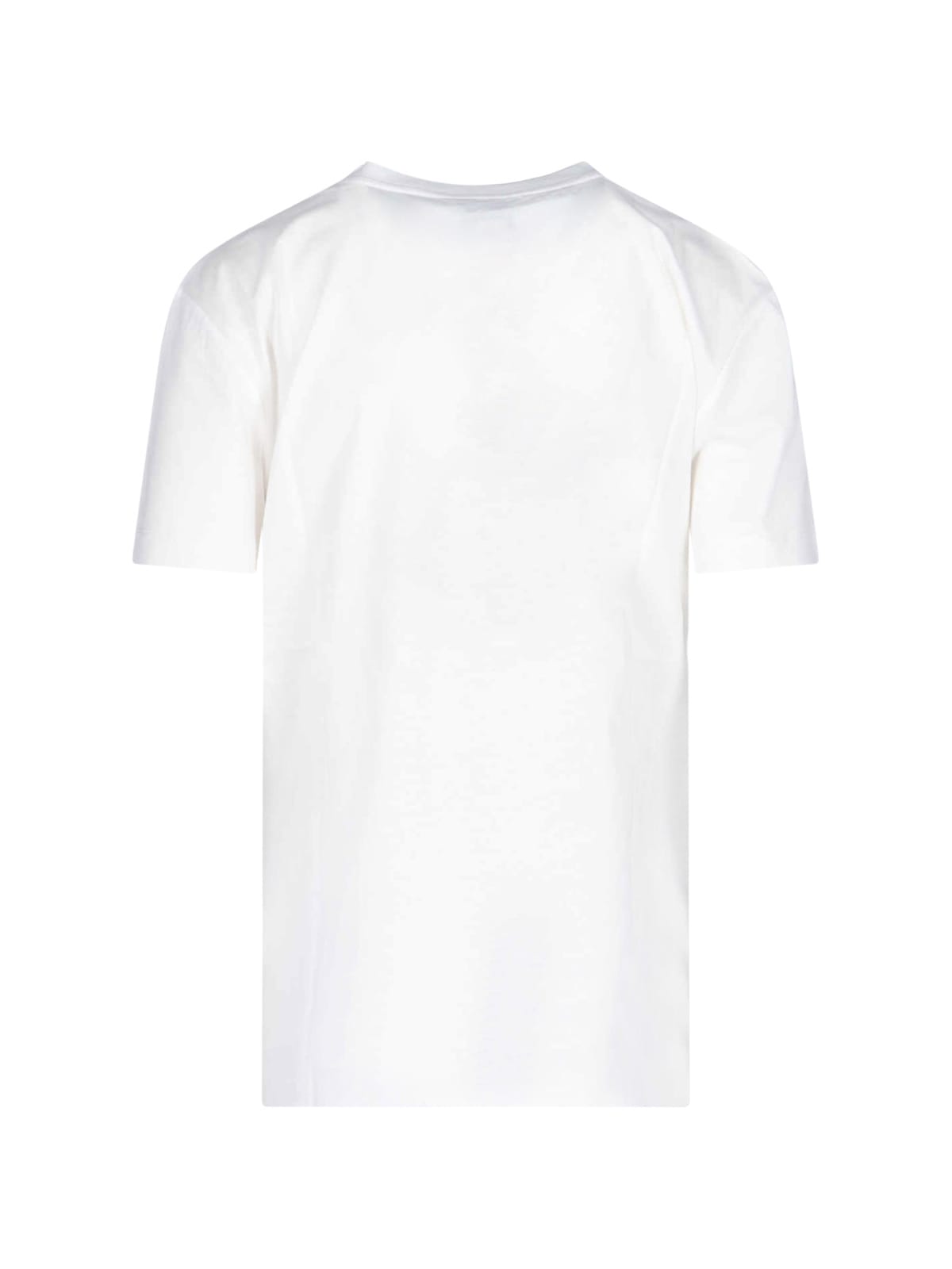 Patou Logo-print Organic-cotton T-shirt In White