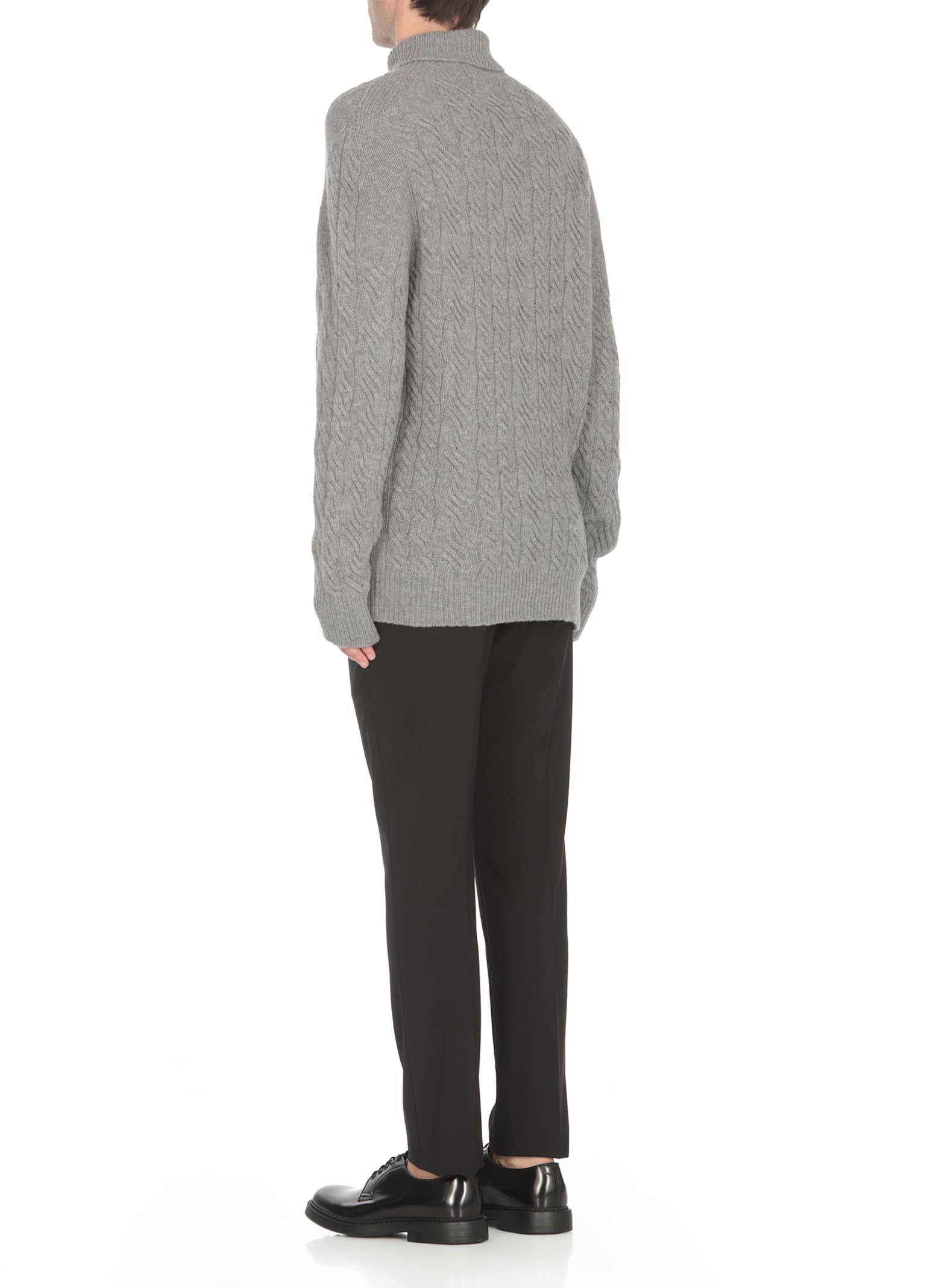 Shop Tagliatore Zermat Sweater In Grey