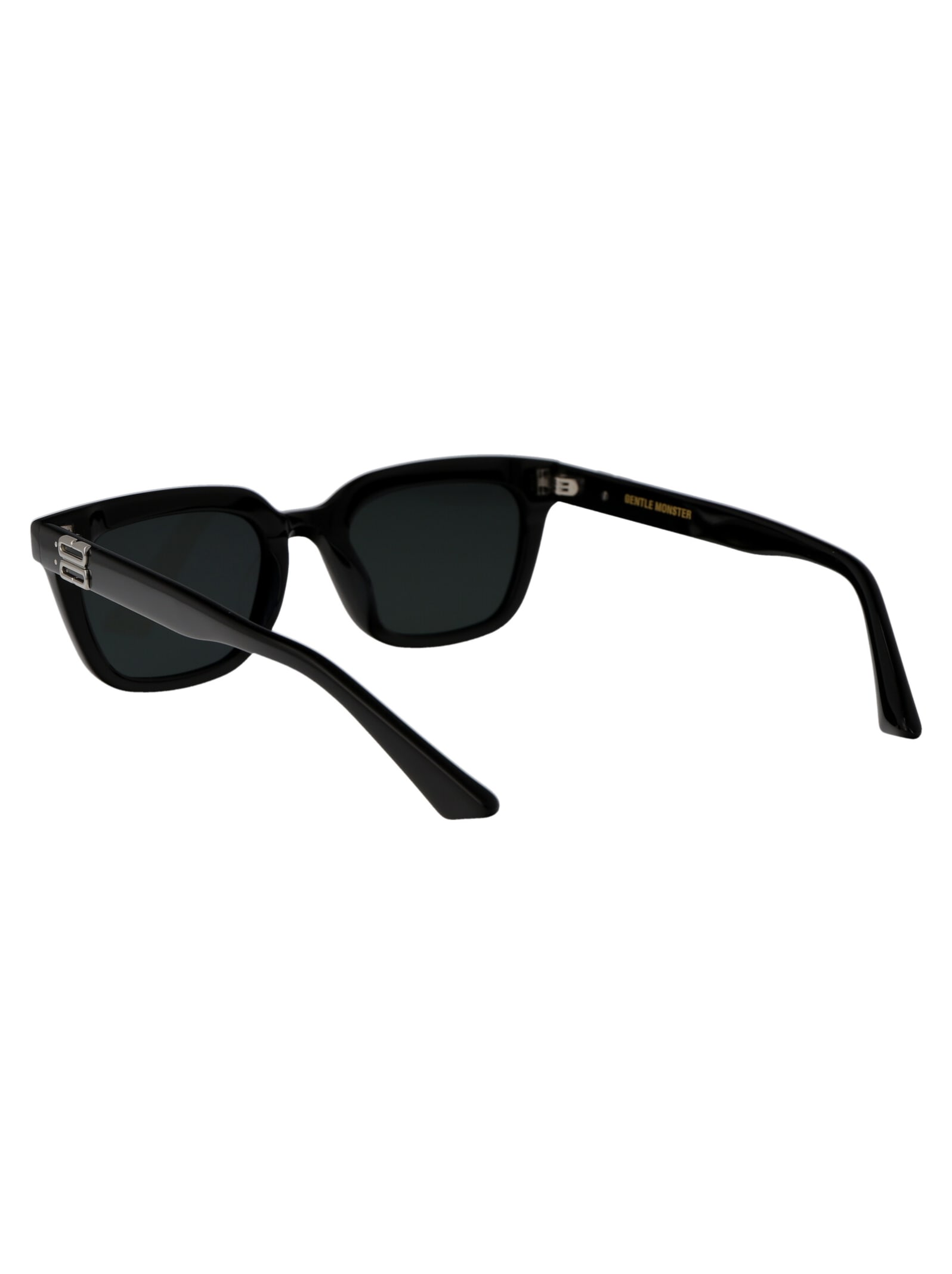 Shop Gentle Monster Musee Sunglasses In 01 Black