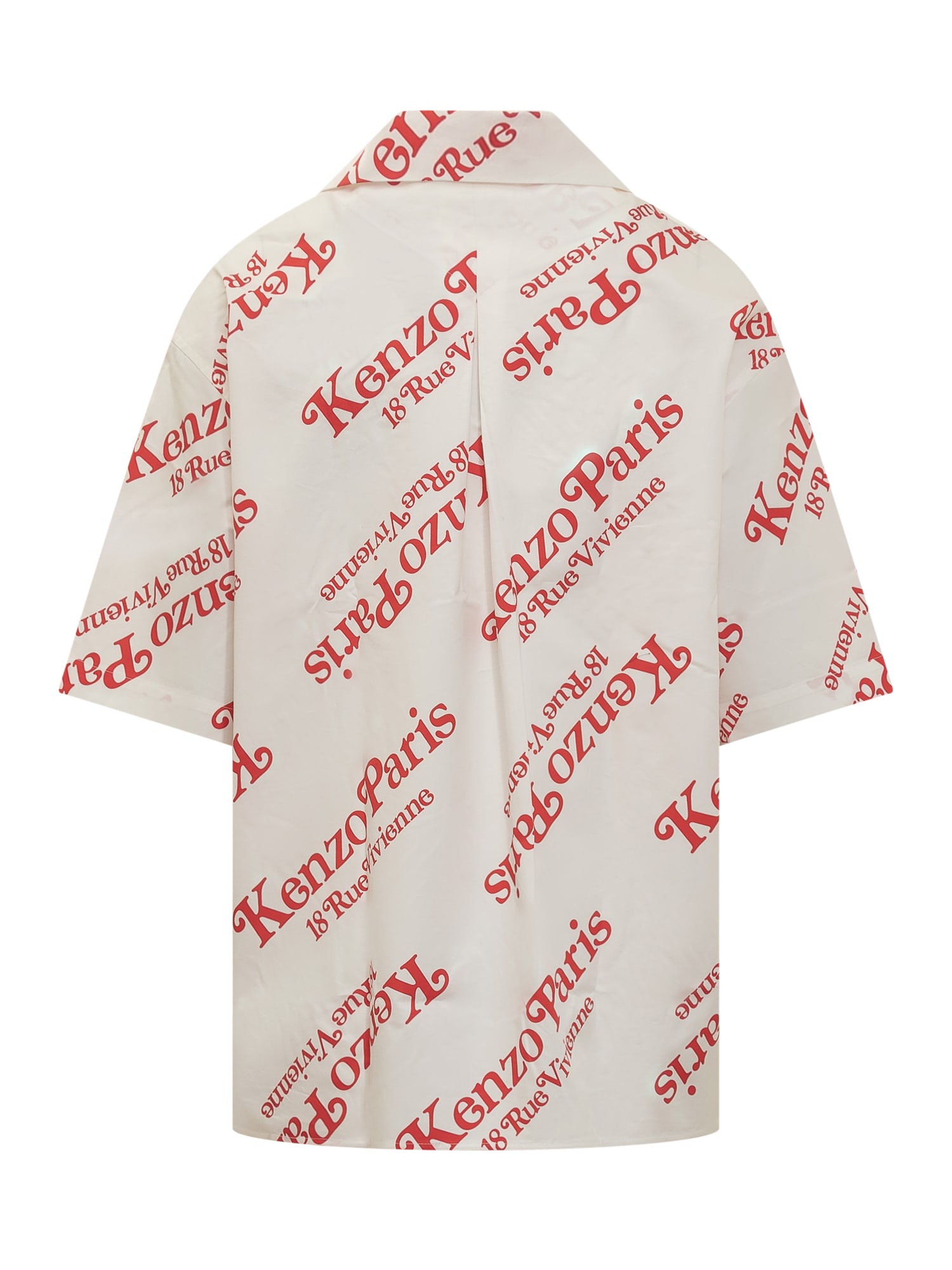 Shop Kenzo By Verdy Boxy Shirt. In White