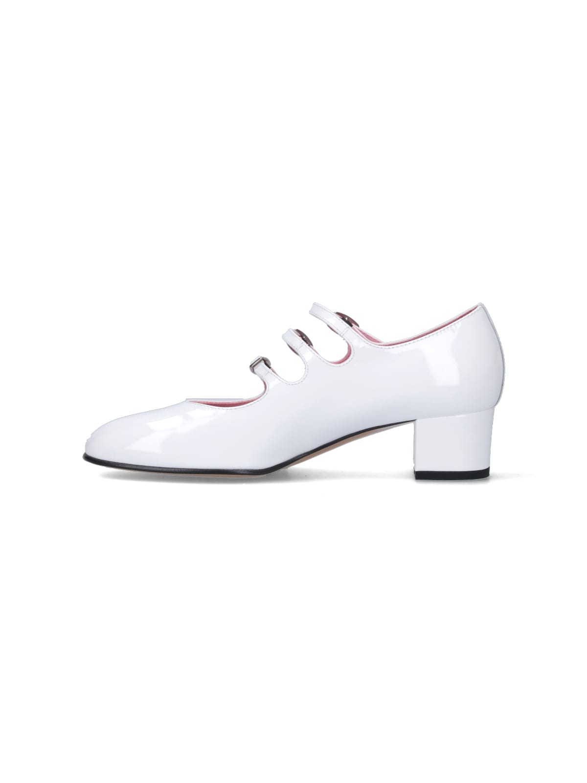 Shop Carel Kina Ballet Flats In White