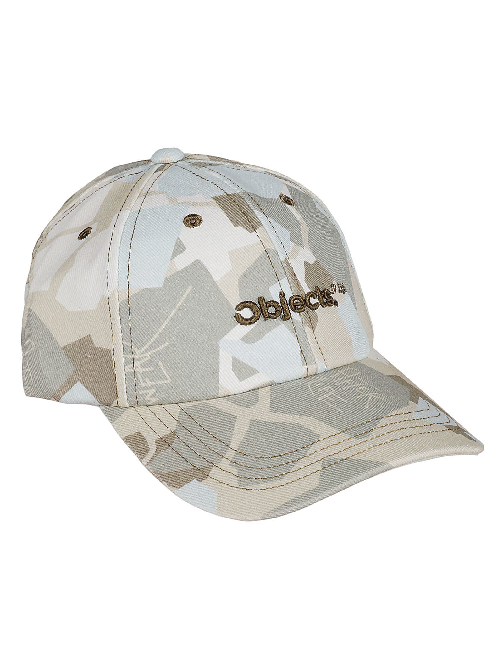 Shop Objects Iv Life Camo Logo Cap In Blue