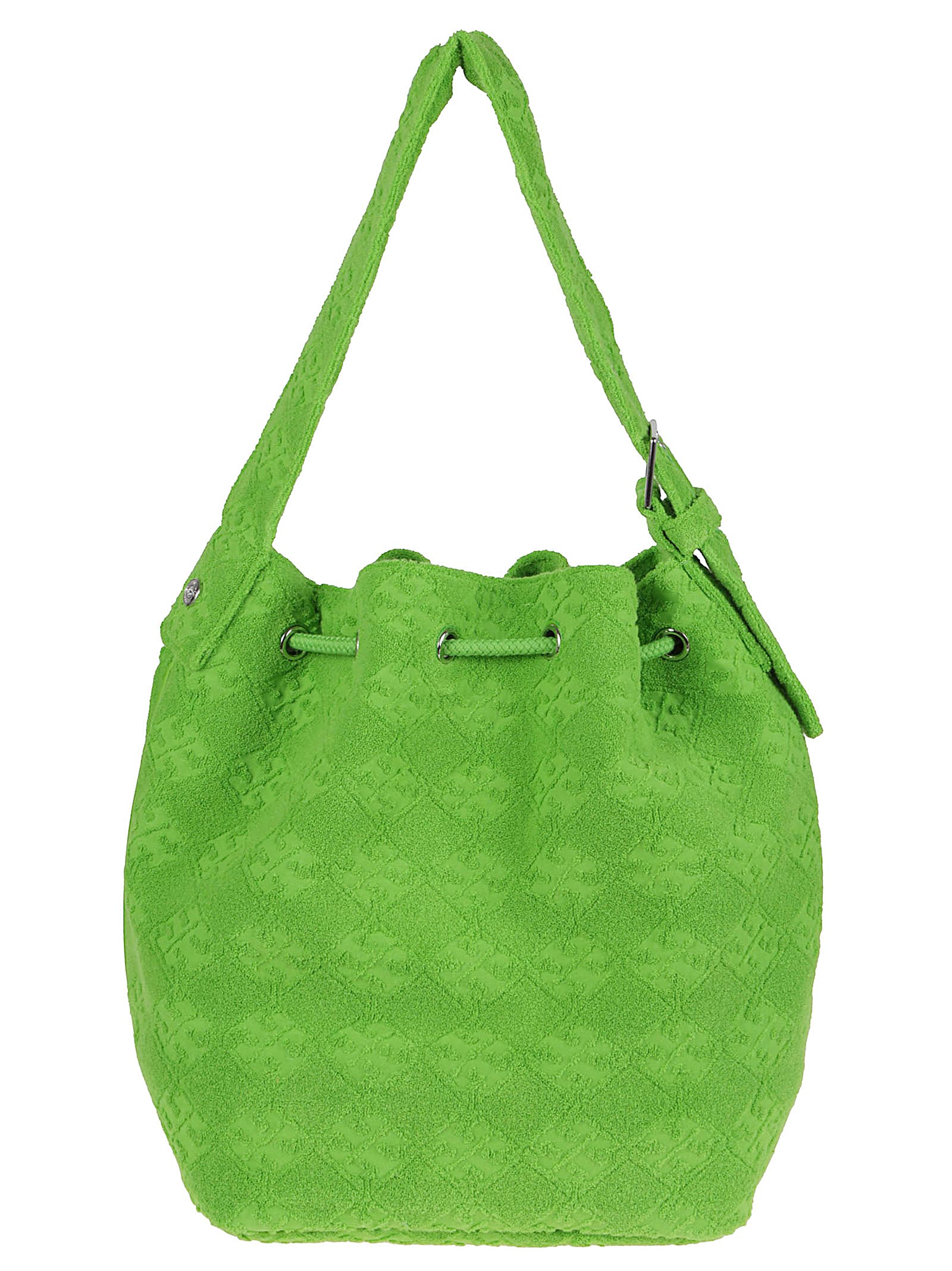 Tory Burch T Monogram Terry Oversized Bucket Bag