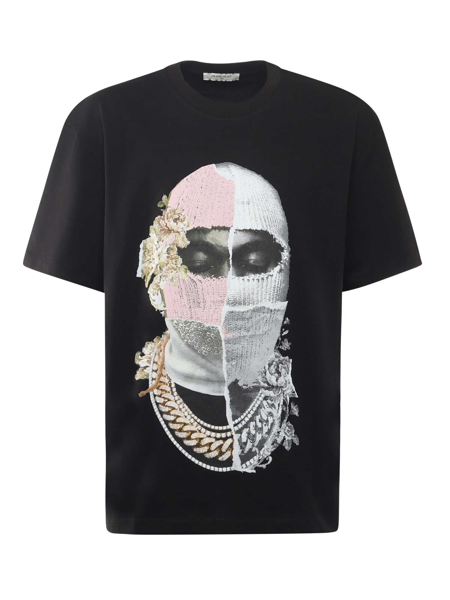 Ih Nom Uh Nit Graphic Printed Crewneck T-shirt In Black