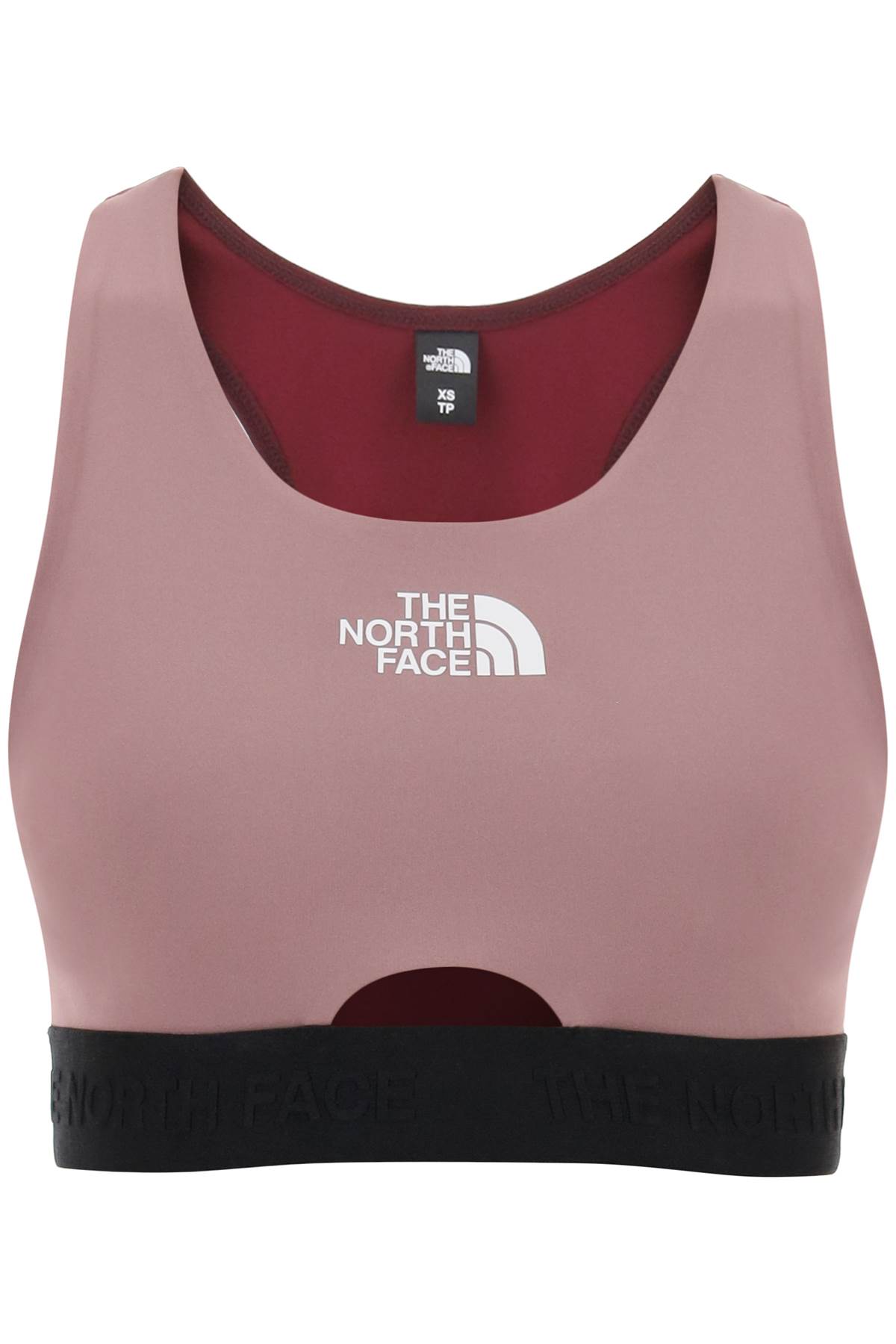 Shop The North Face Mountain Athletics Sports Top In Fawn Grey Boysenberry (purple)