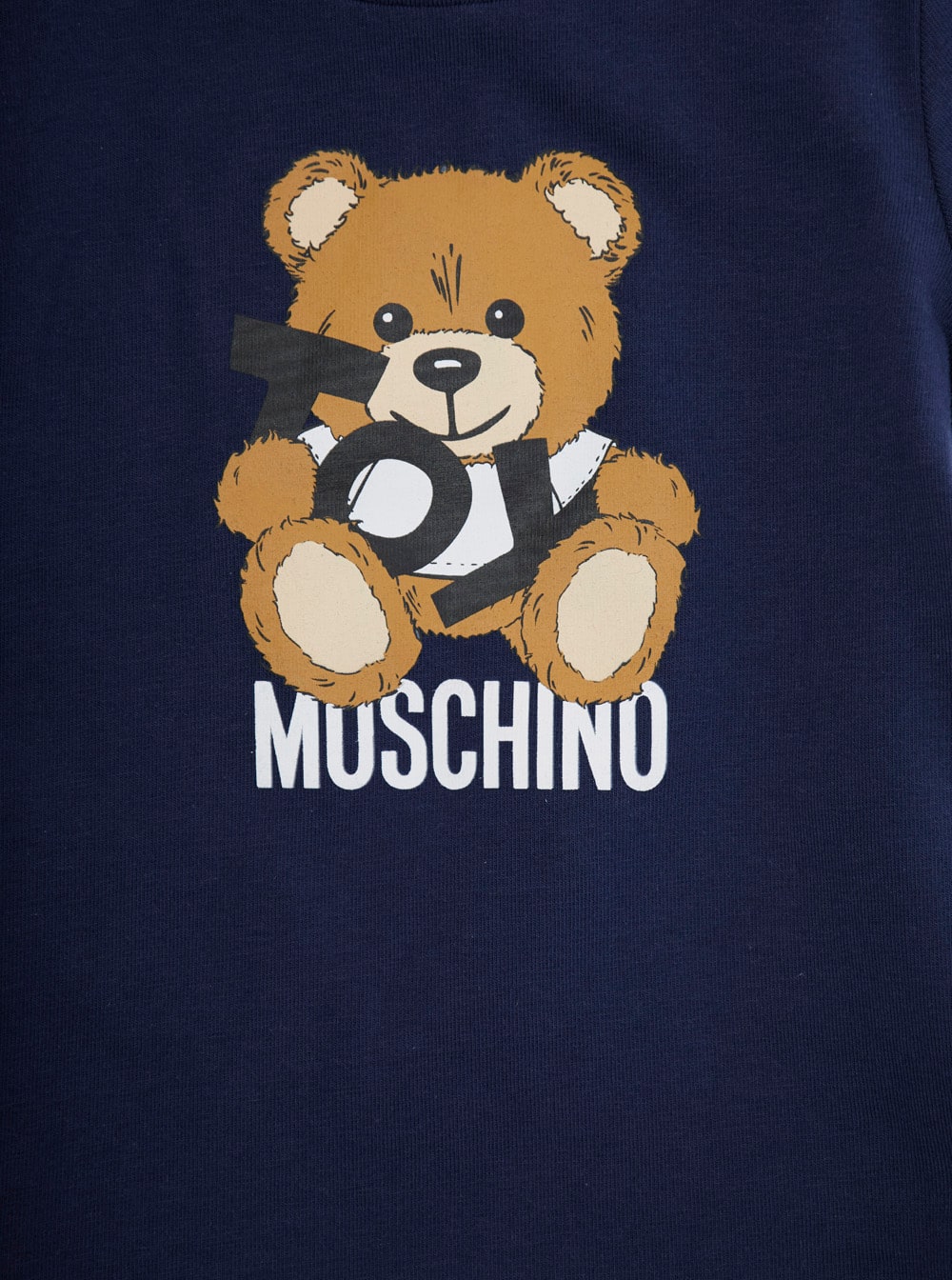 Moschino T-shirt And Shorts Set In Blu