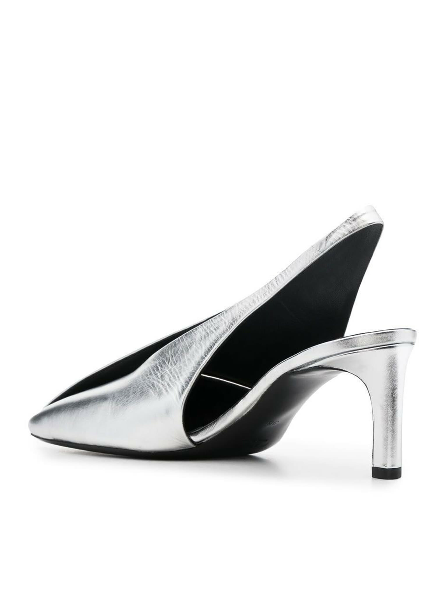 Jil Sander Court Shoe Shoes In Metallic | ModeSens