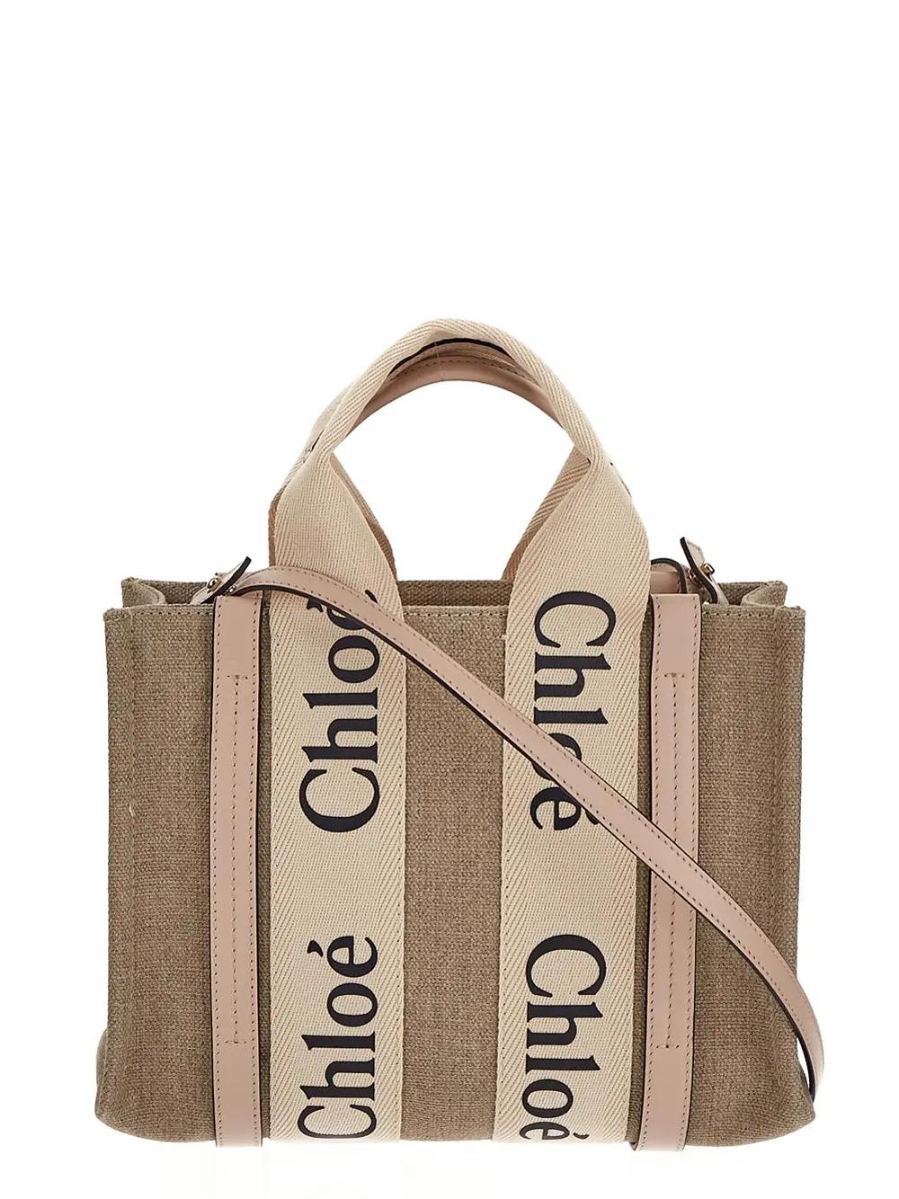 Shop Chloé Small Woody Tote Bag