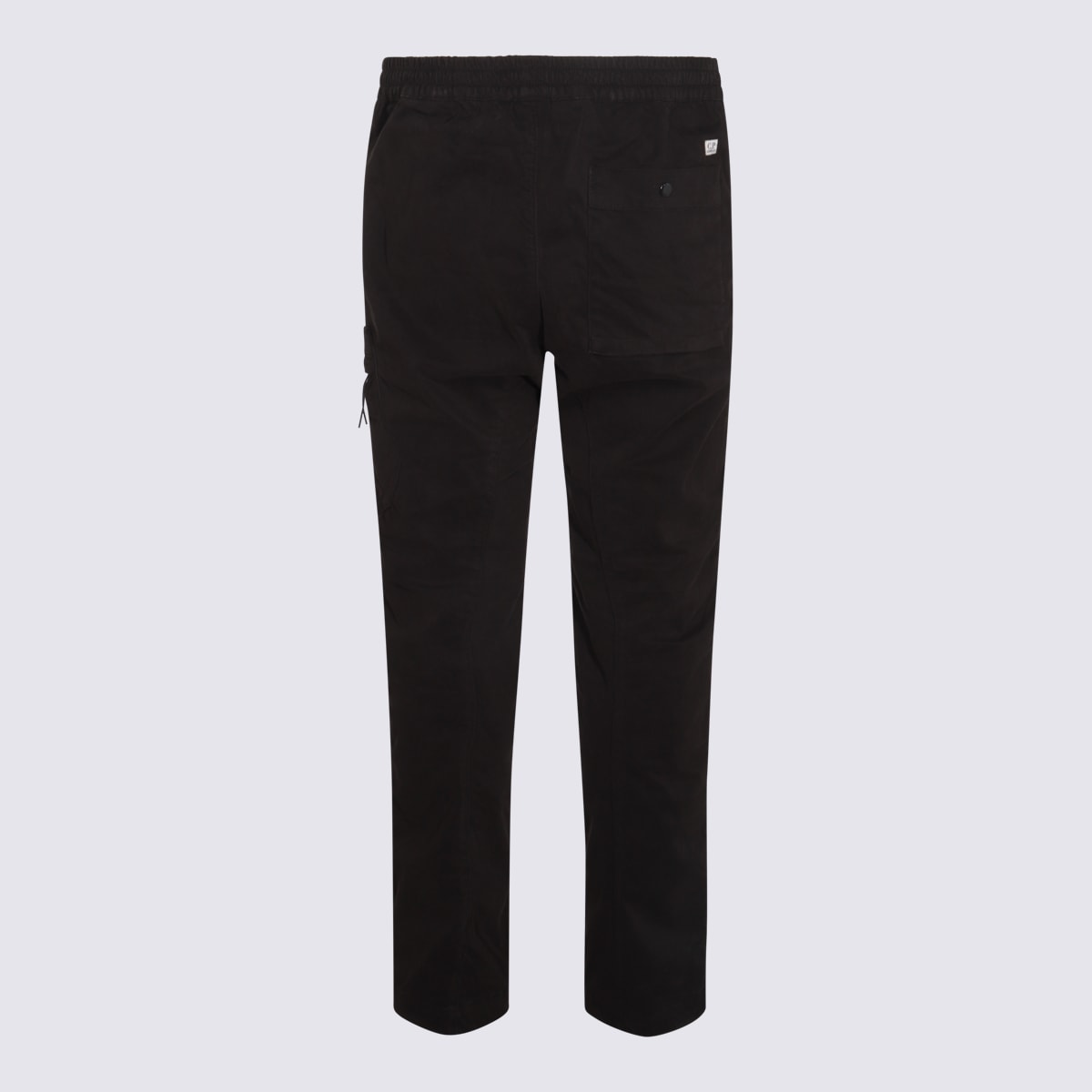 Shop C.p. Company Black Cotton Pants