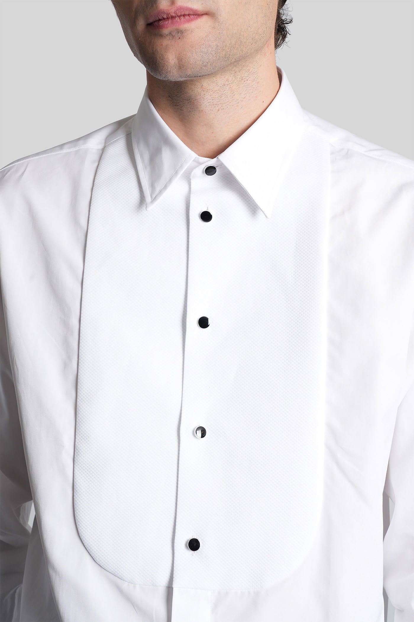Givenchy Shirt In White Cotton In White
