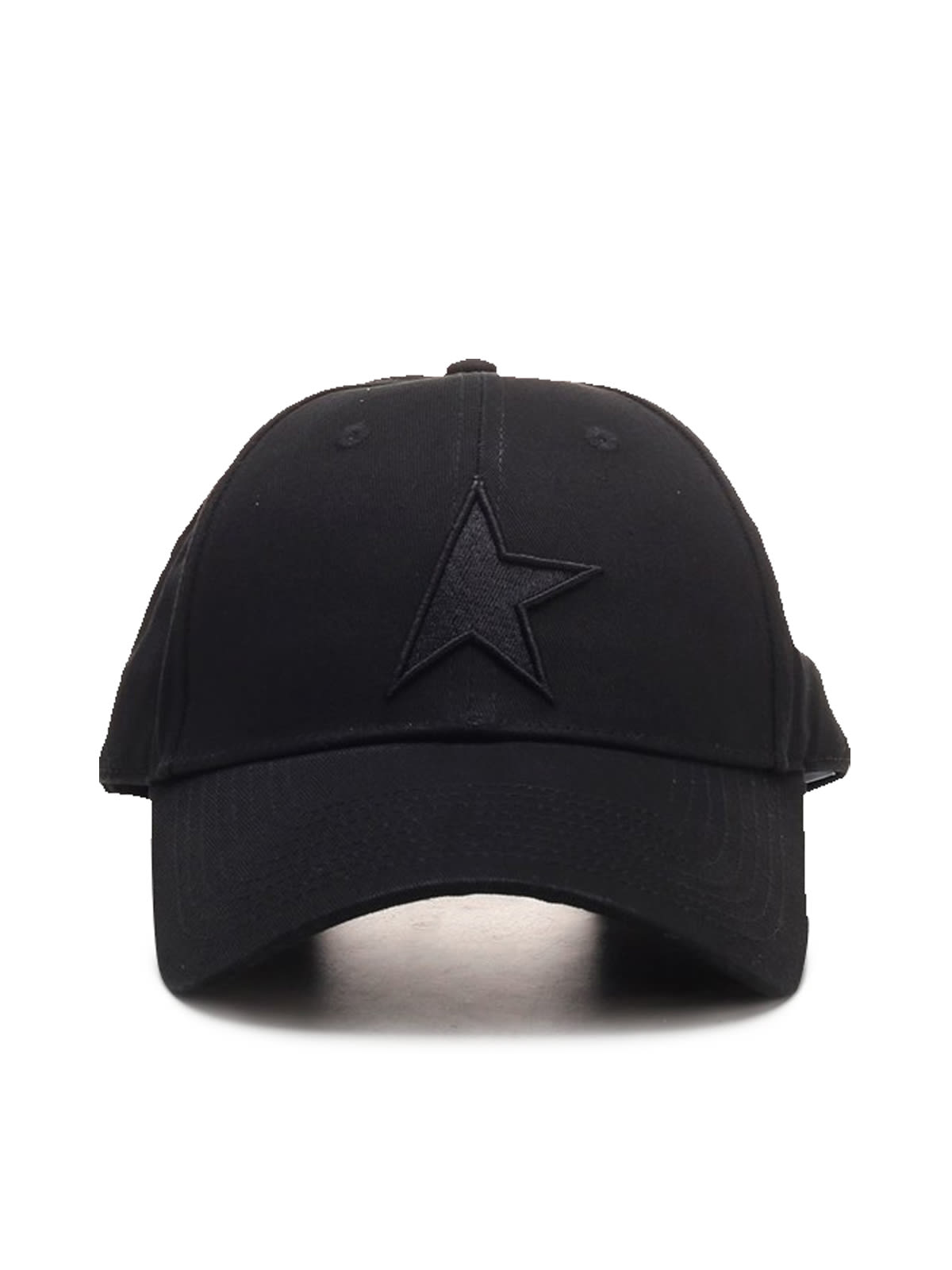 Shop Golden Goose Star/ Baseball Hat Demos/ Front Patch Star In Black