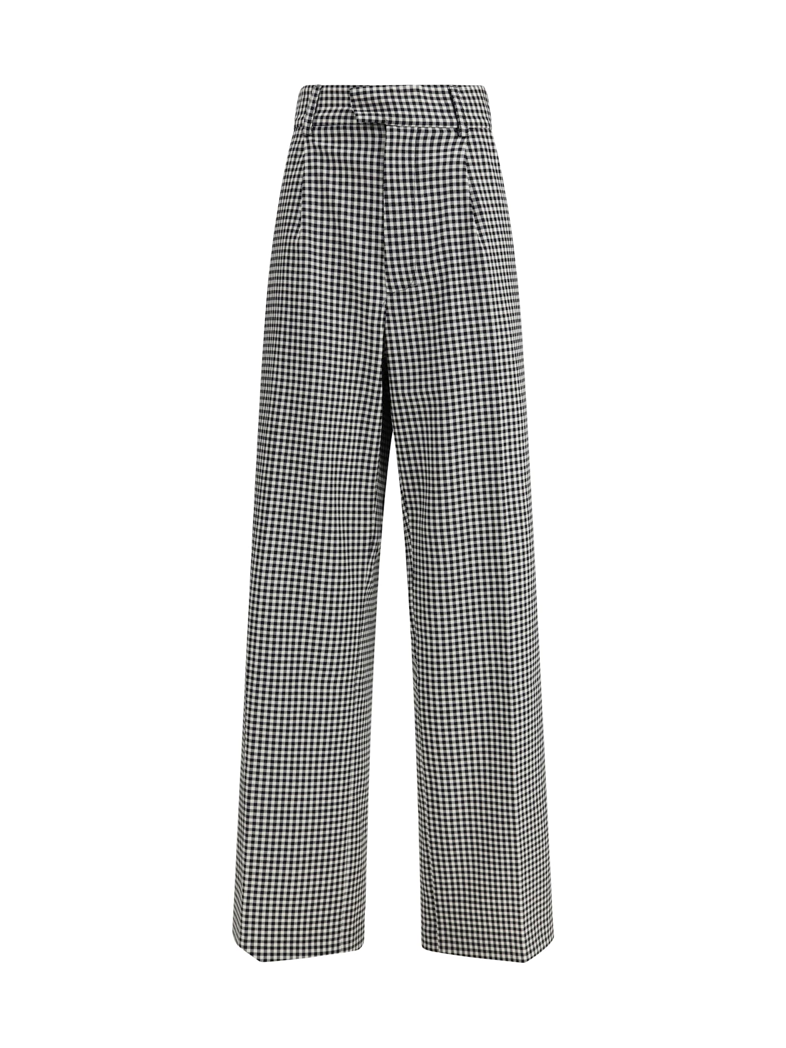 Fiorucci Belt-loops Trousers In Gray