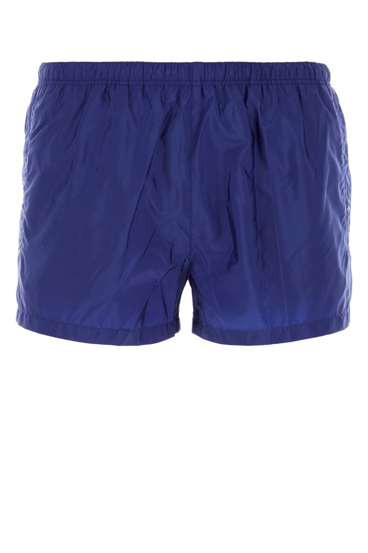 Blue Re-nylon Swimming Shorts