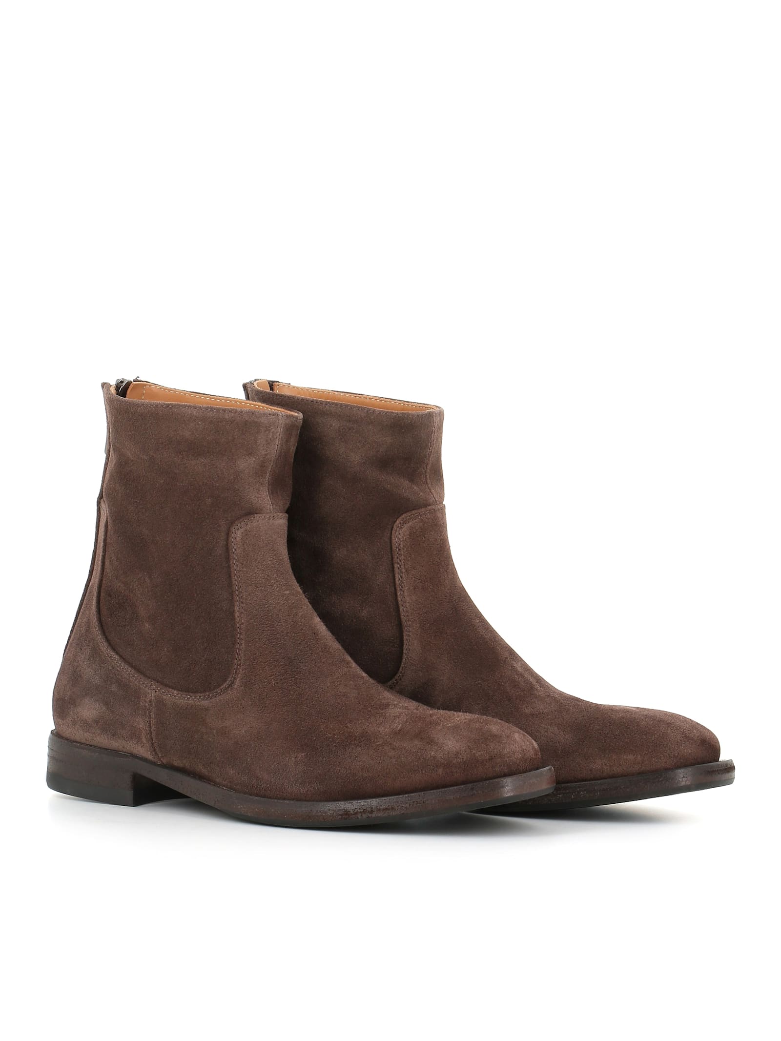 Shop Alberto Fasciani Ankle Boot Isabel 90028 In Espresso