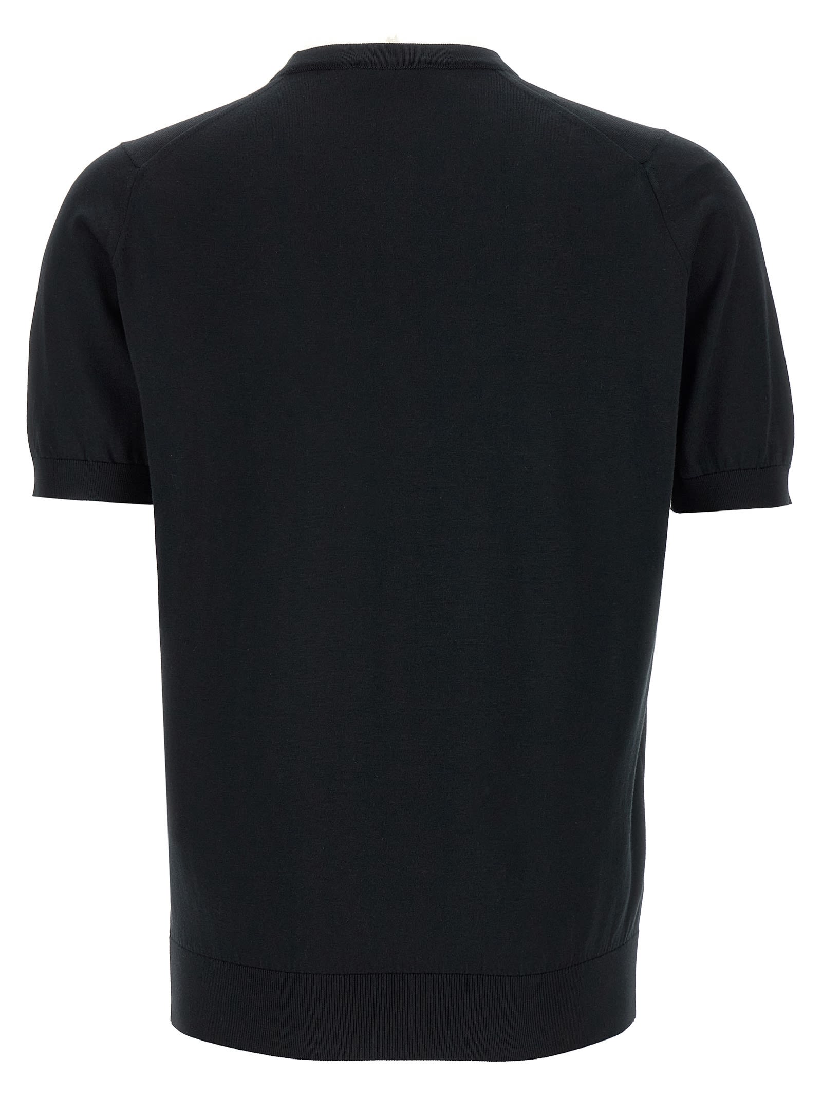 John Smedley Belden Short Sleeves Crew Neck T-shirt Clothing