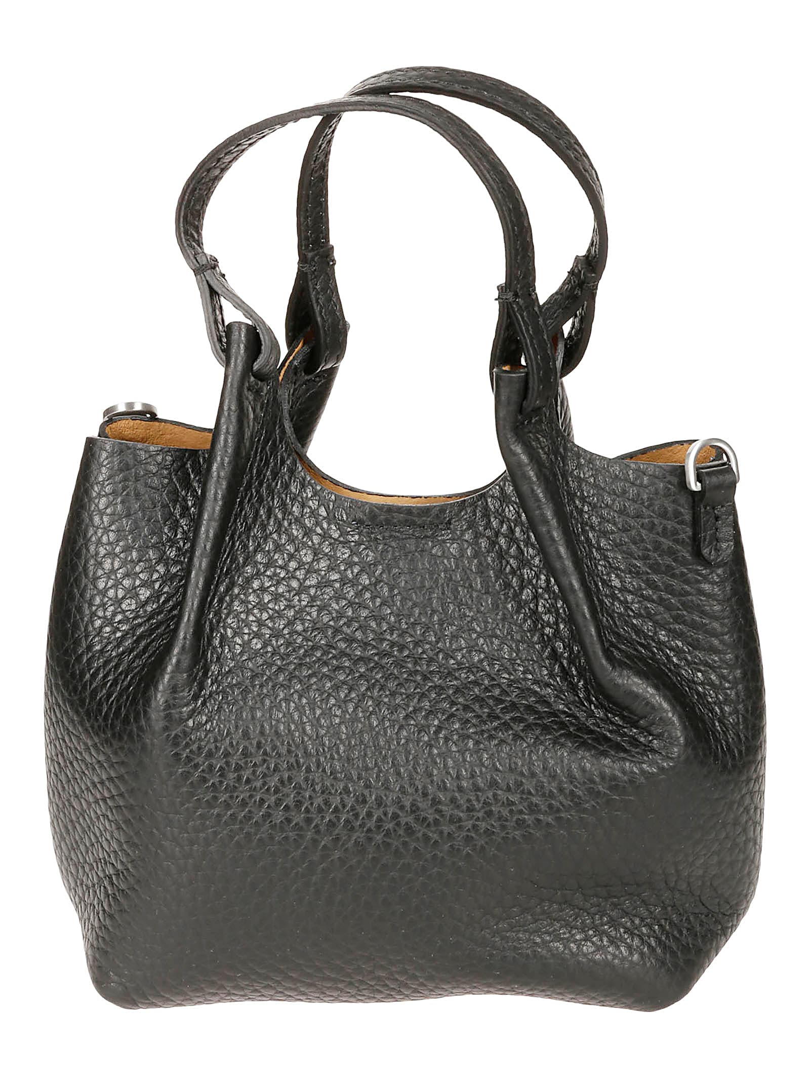 Gianni Chiarini Calf Leather Shoulder Bag With Versatile Carrying Options In Black