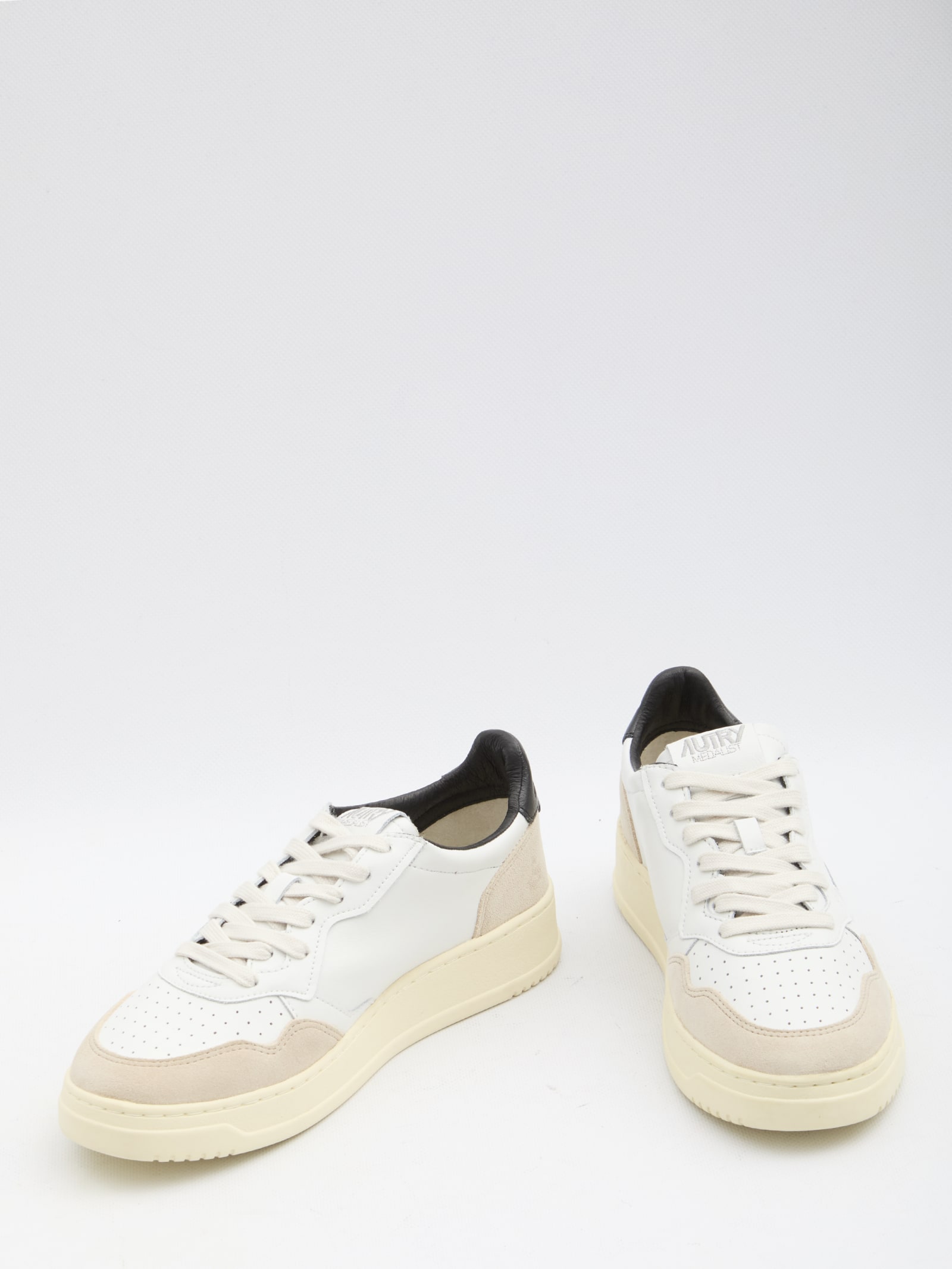 Shop Autry Medalist Sneakers In White