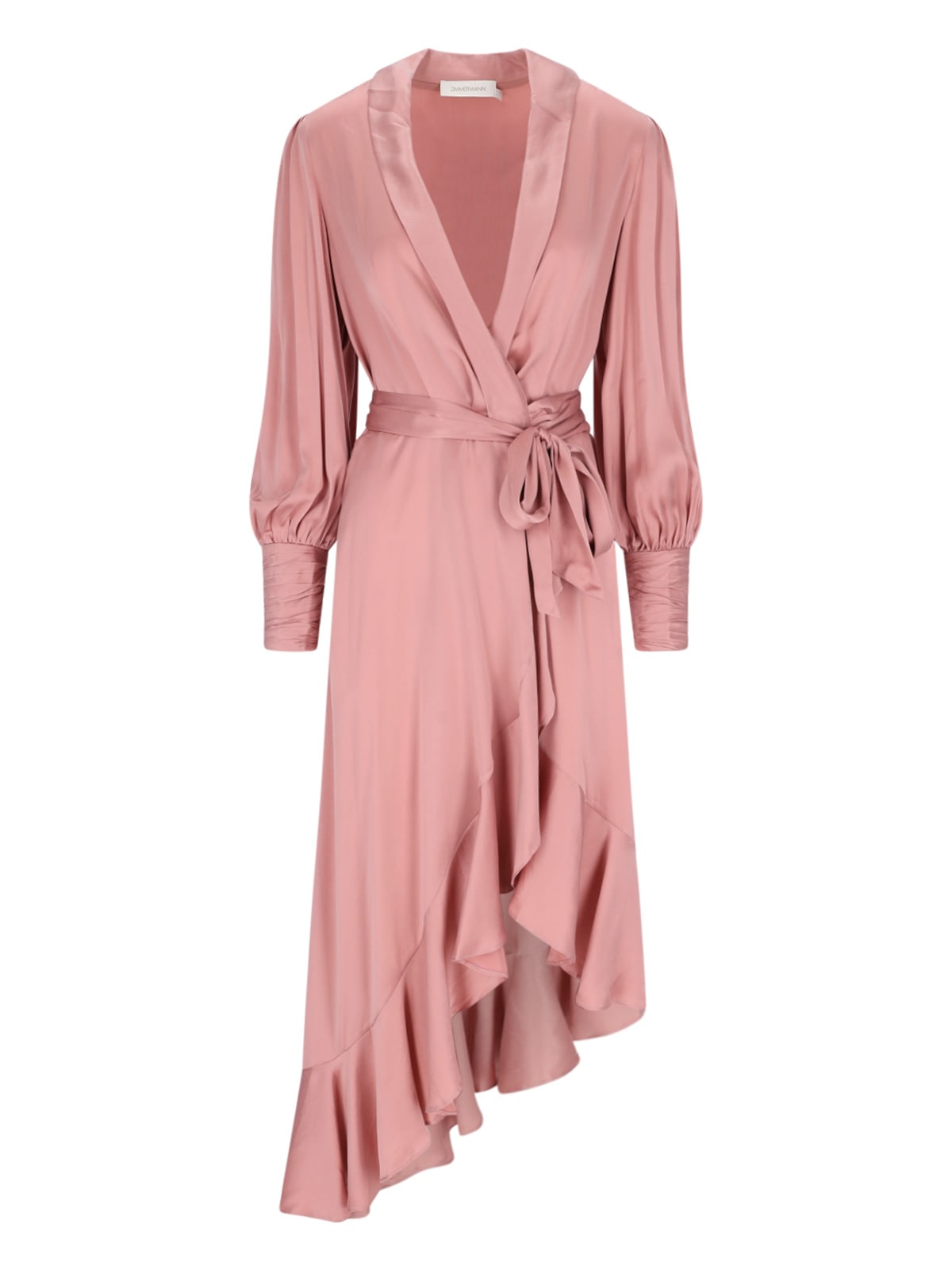 Zimmermann Midi Dress In Pink