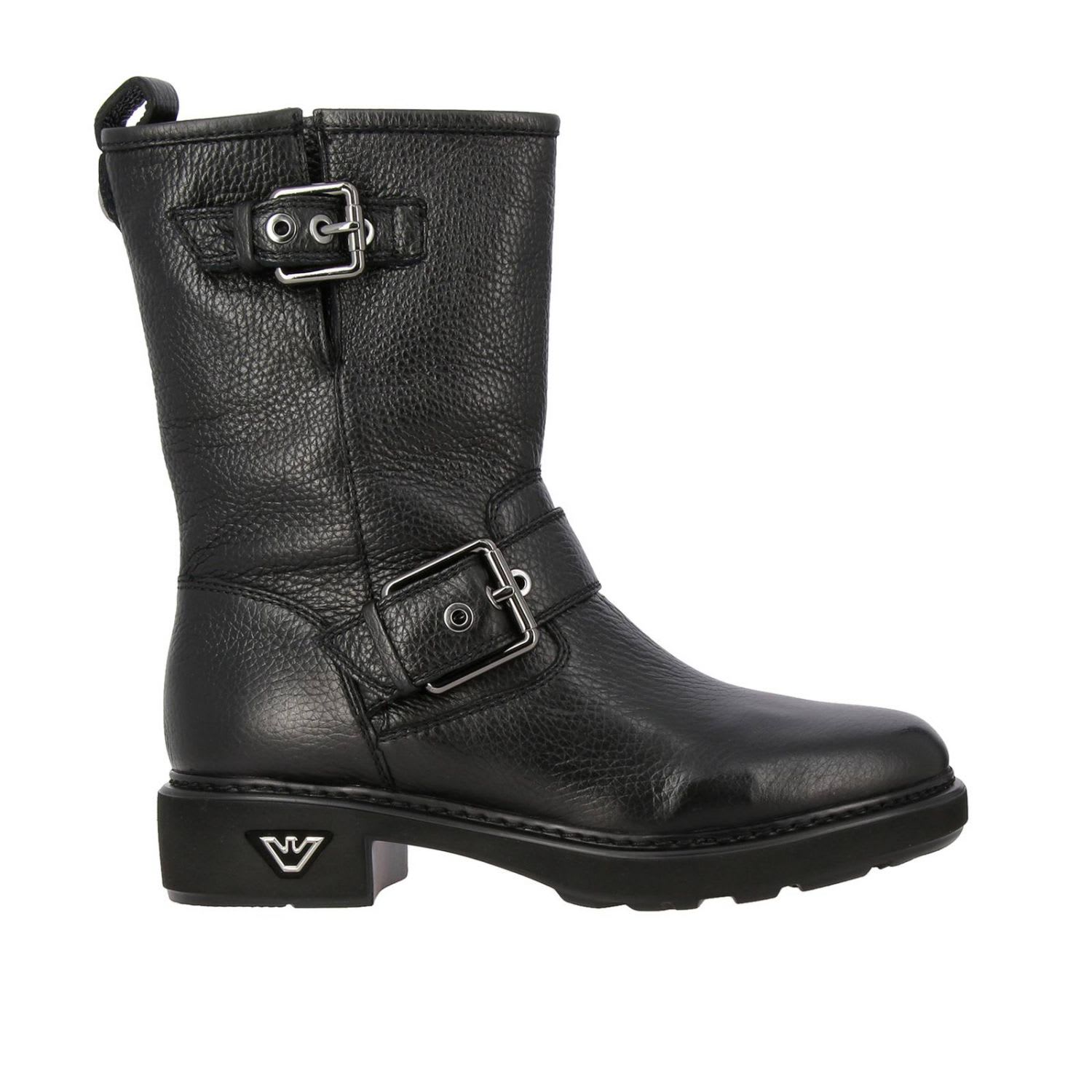 emporio armani boots womens